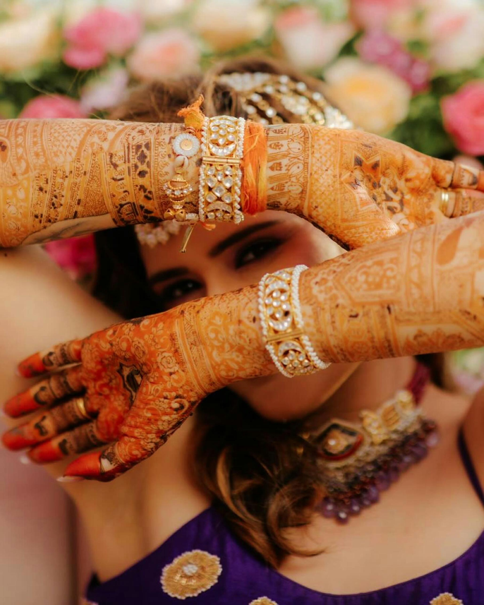 Kundan Jadau Bangle Set (2.4')