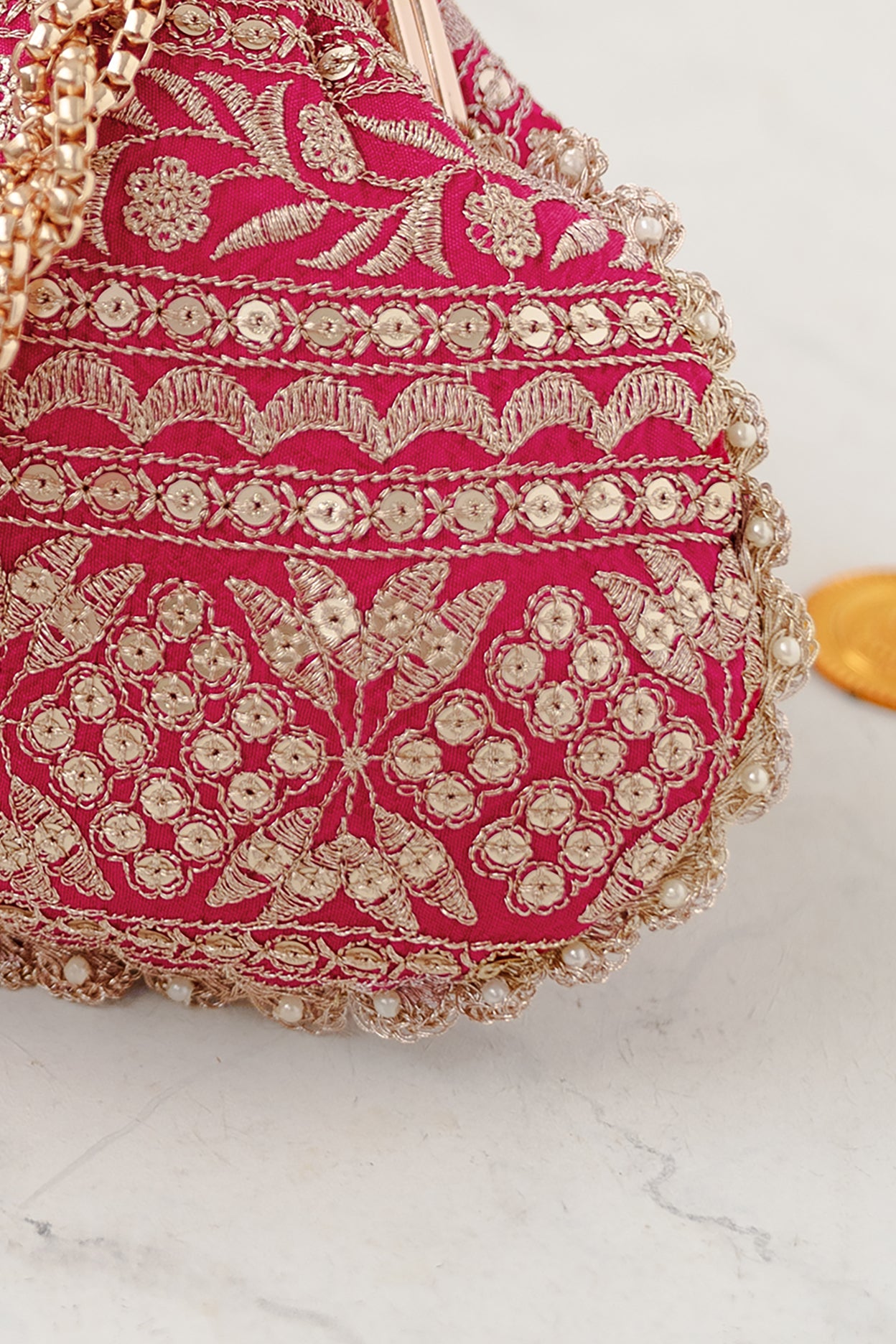 Mirai Vintage Purse Pink