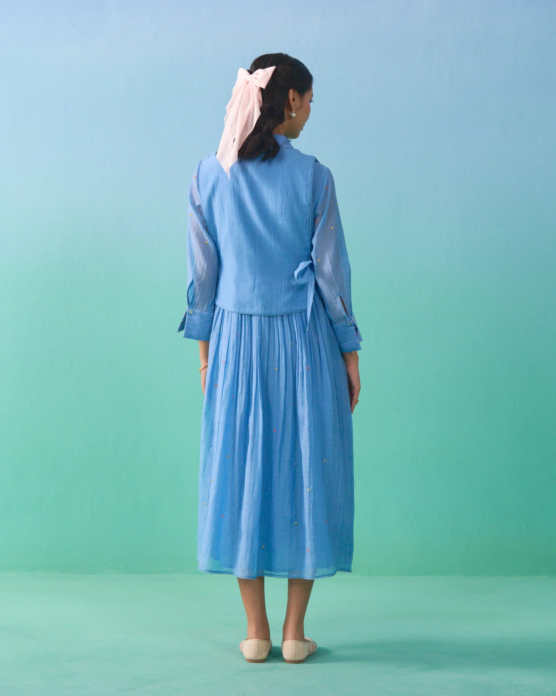 Fluer Bib Dress