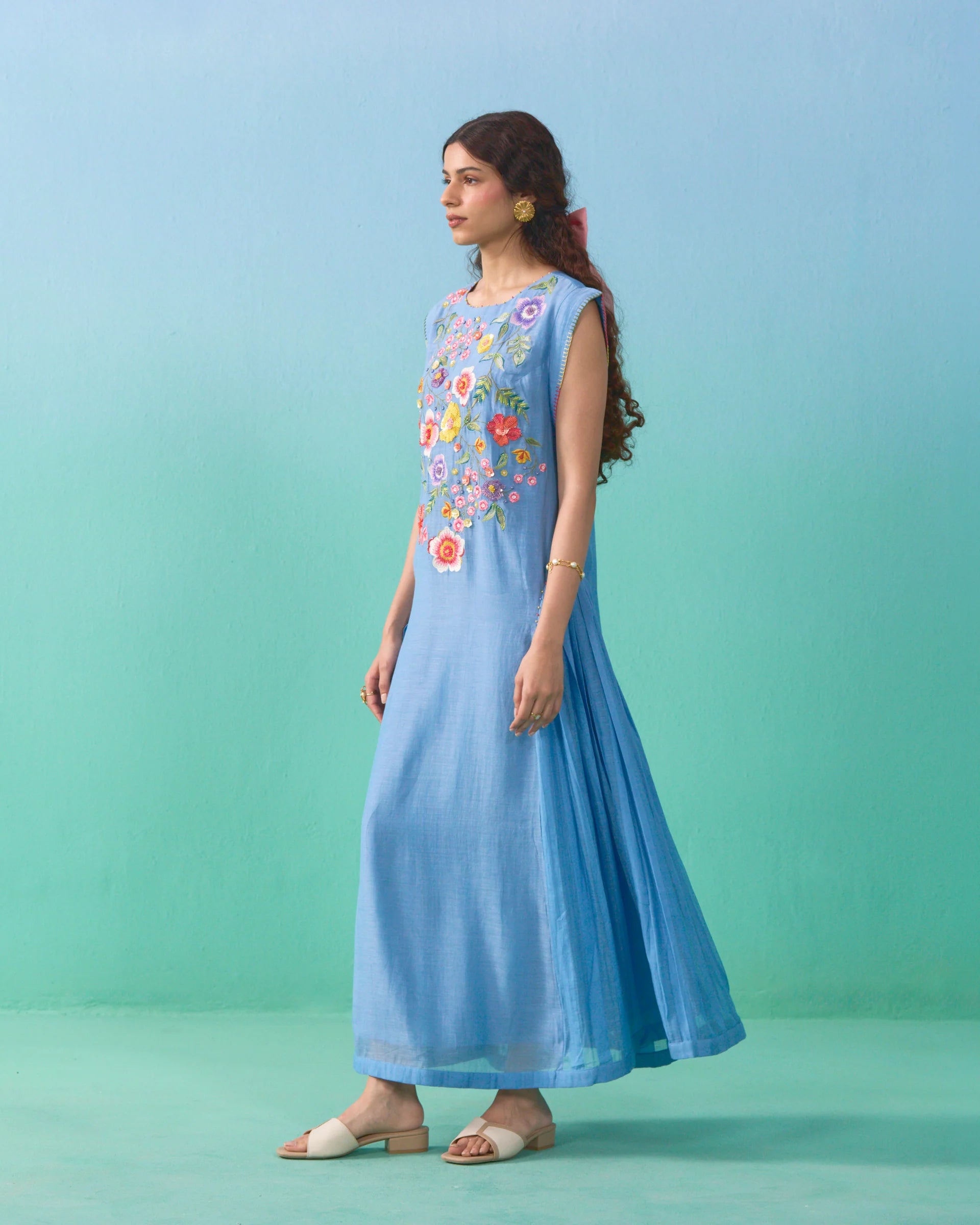 Day Dream Shift Dress - Blue