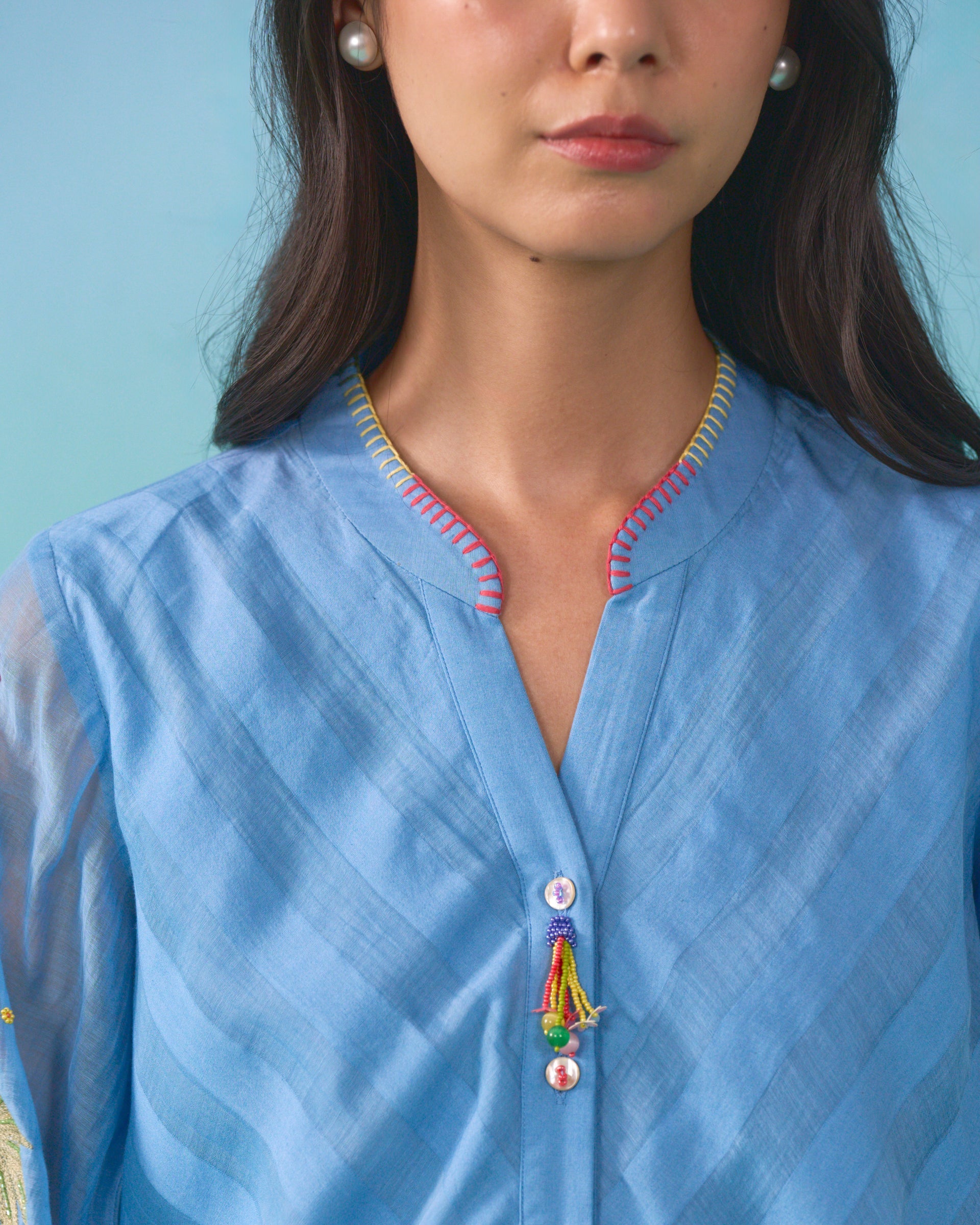 Aasma Button Down Kurta Set