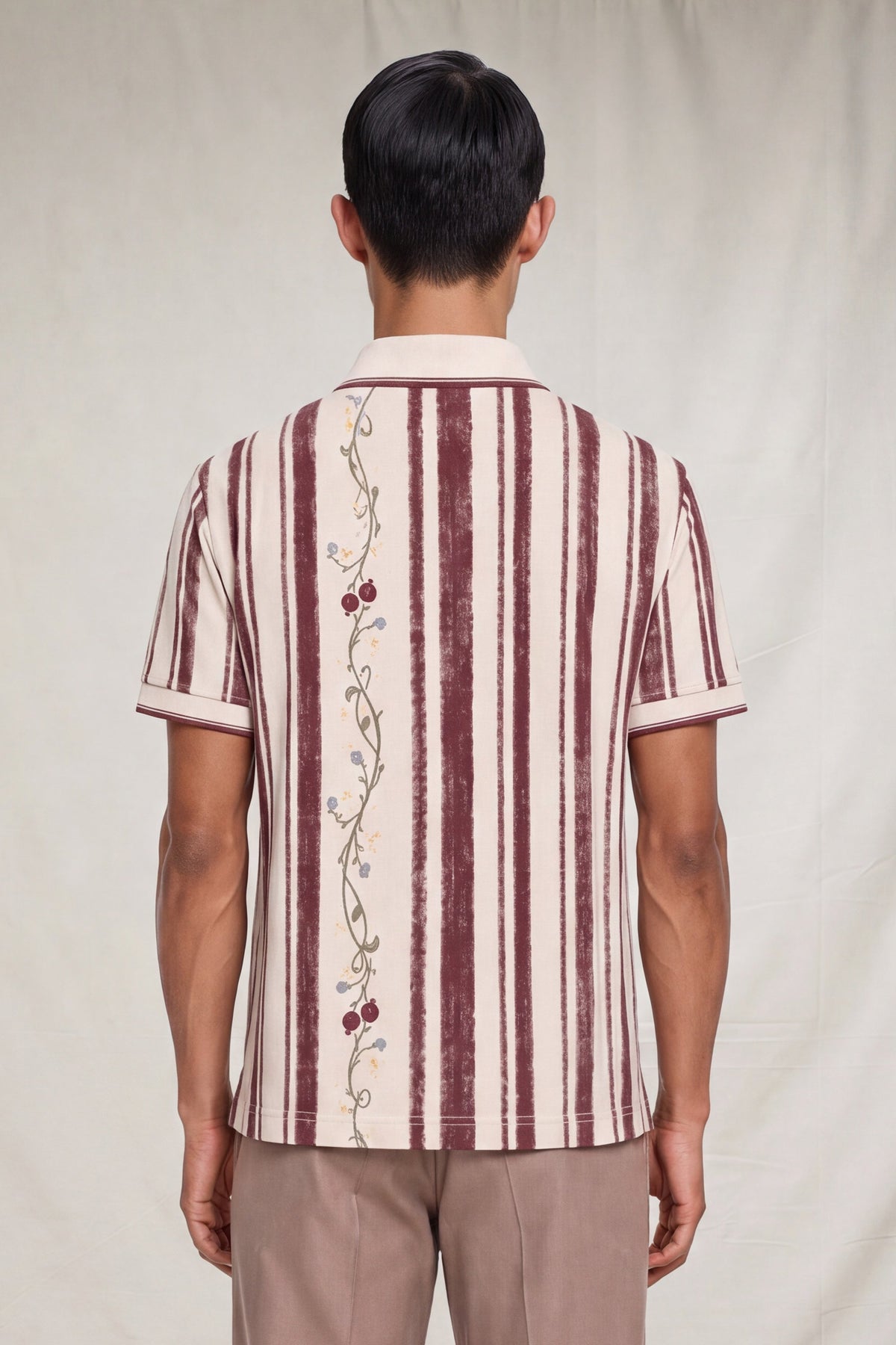 Bloom Stripe Polo