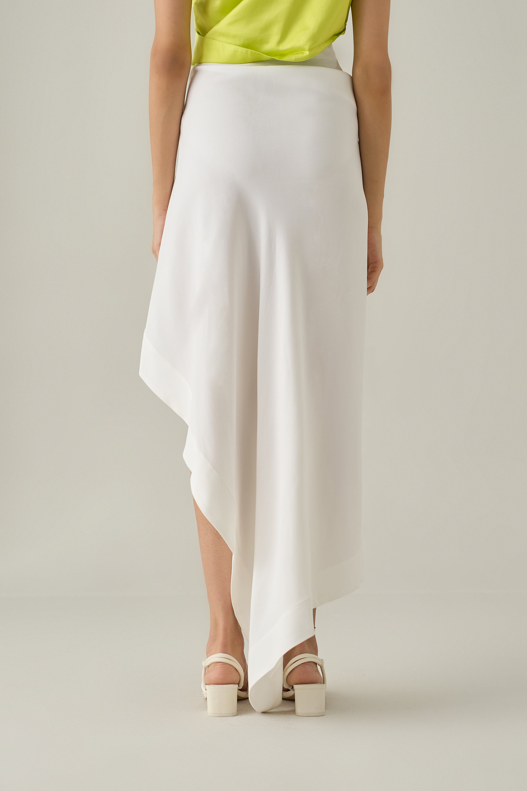 A-line Draped Skirt