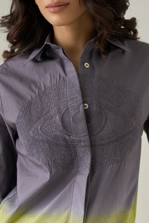 Ombre Boxy Shirt