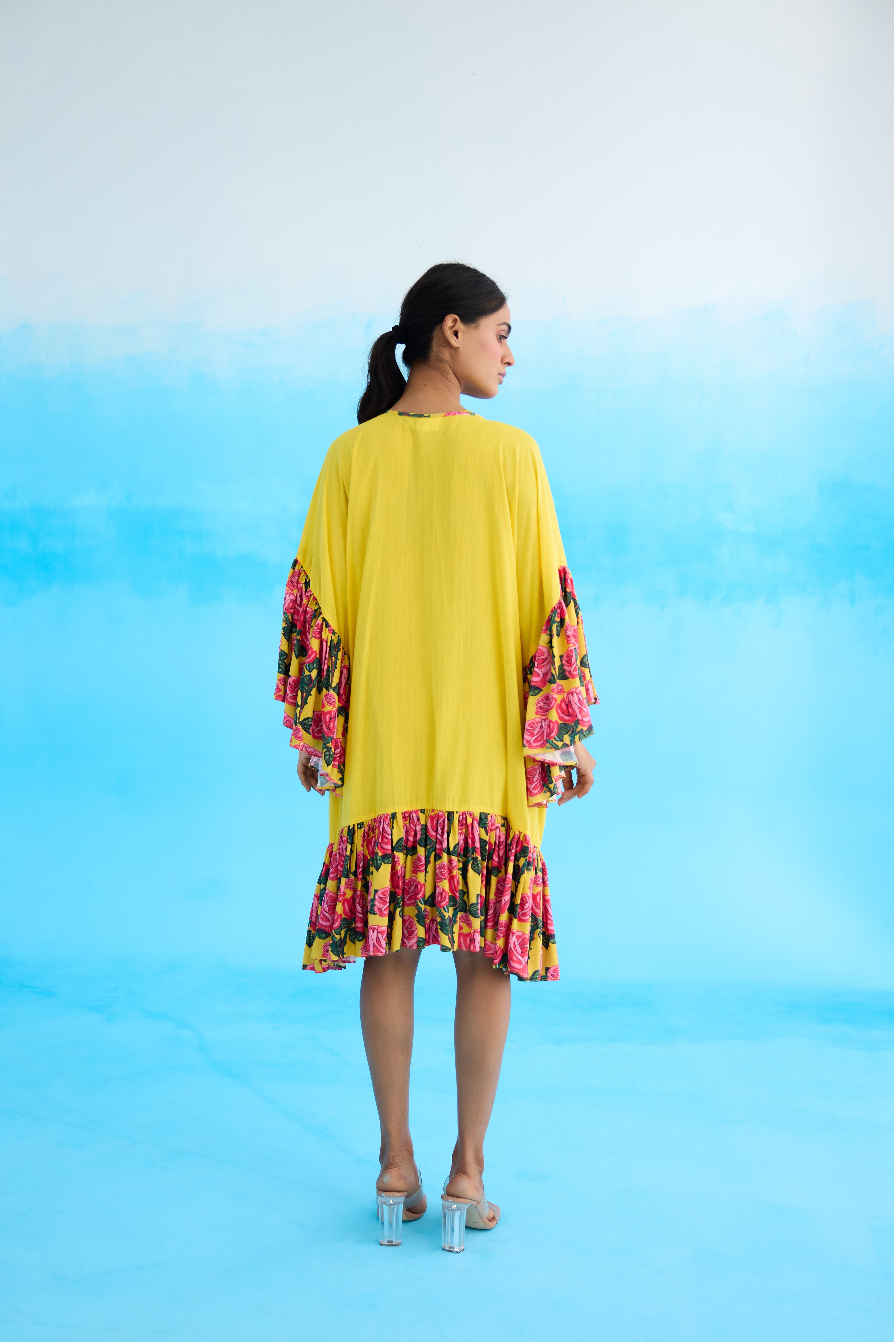 Yellow Frill Overgarment