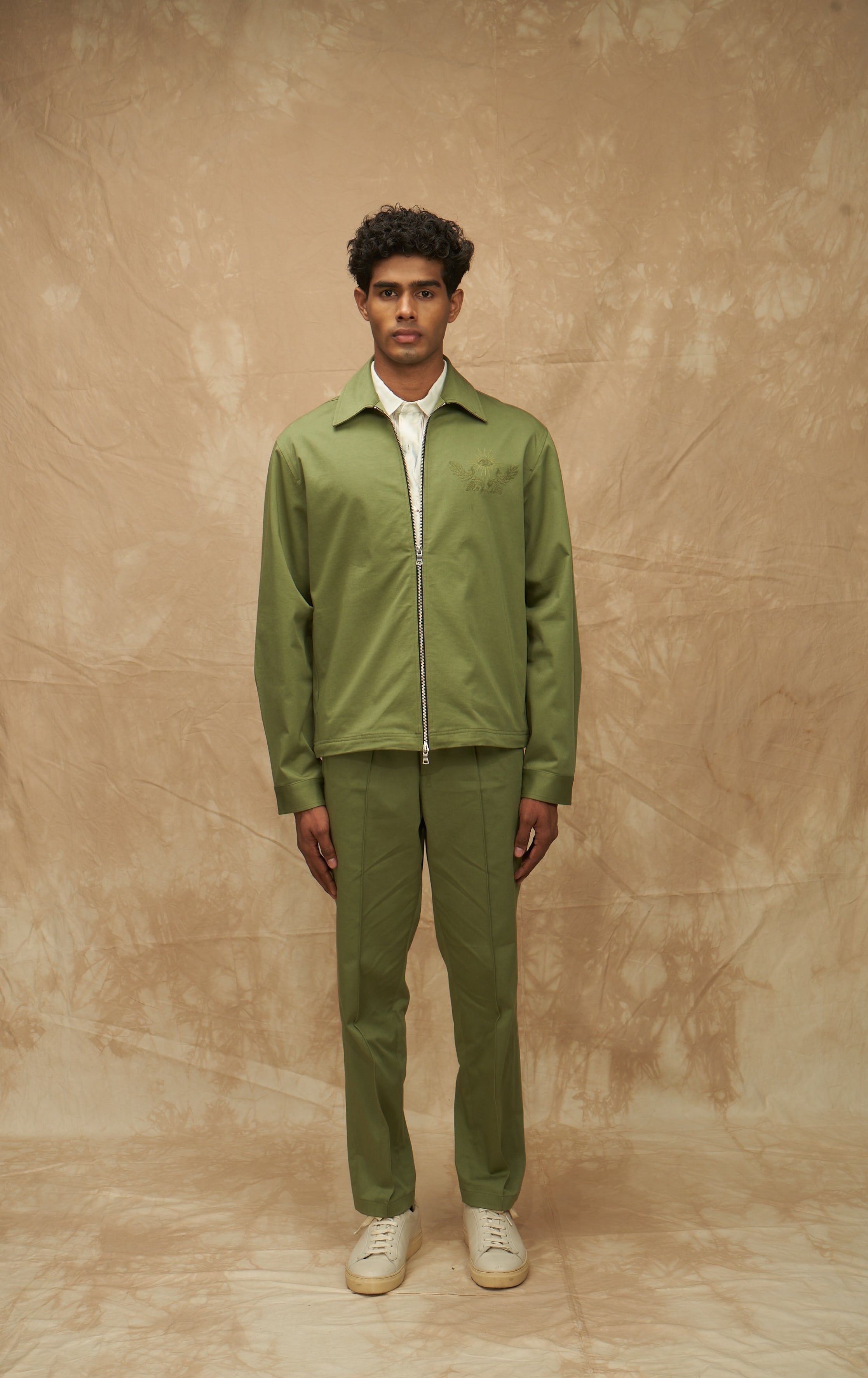 Cosmic Bloom Zip-up Jacket & Elasticated Trousers