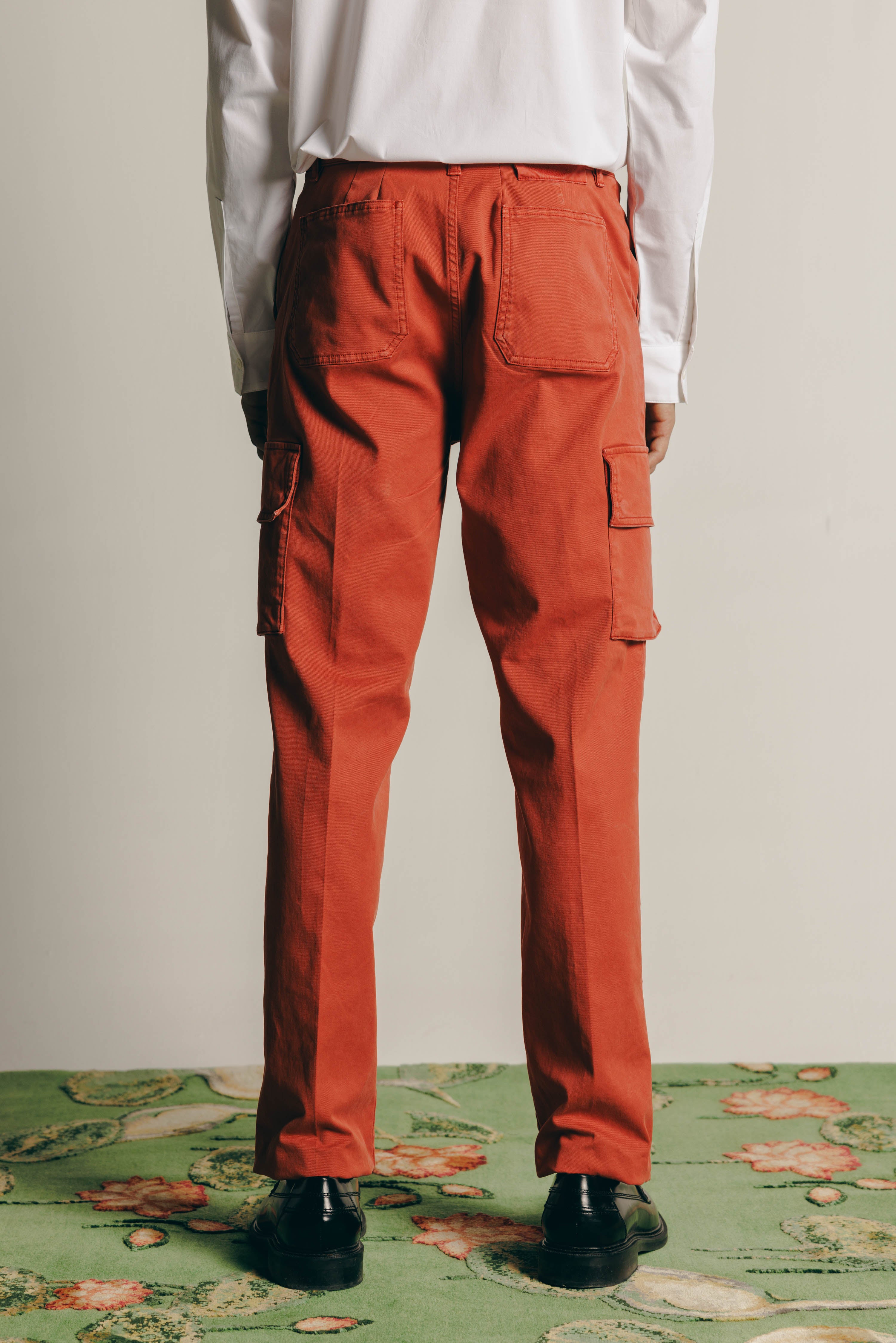 Overdyed Washed Cargo Pants