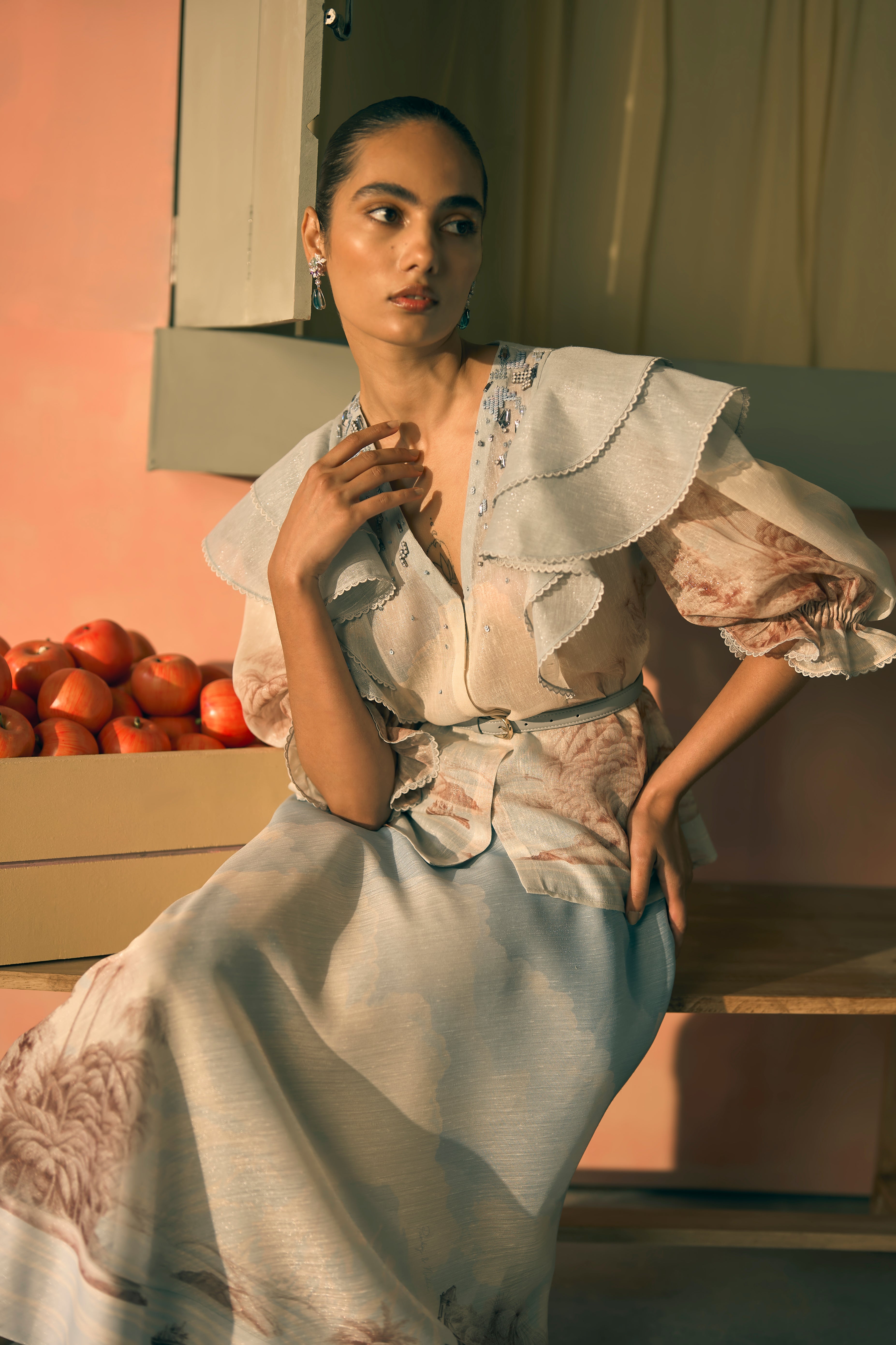 Porto Delft Bloom Top