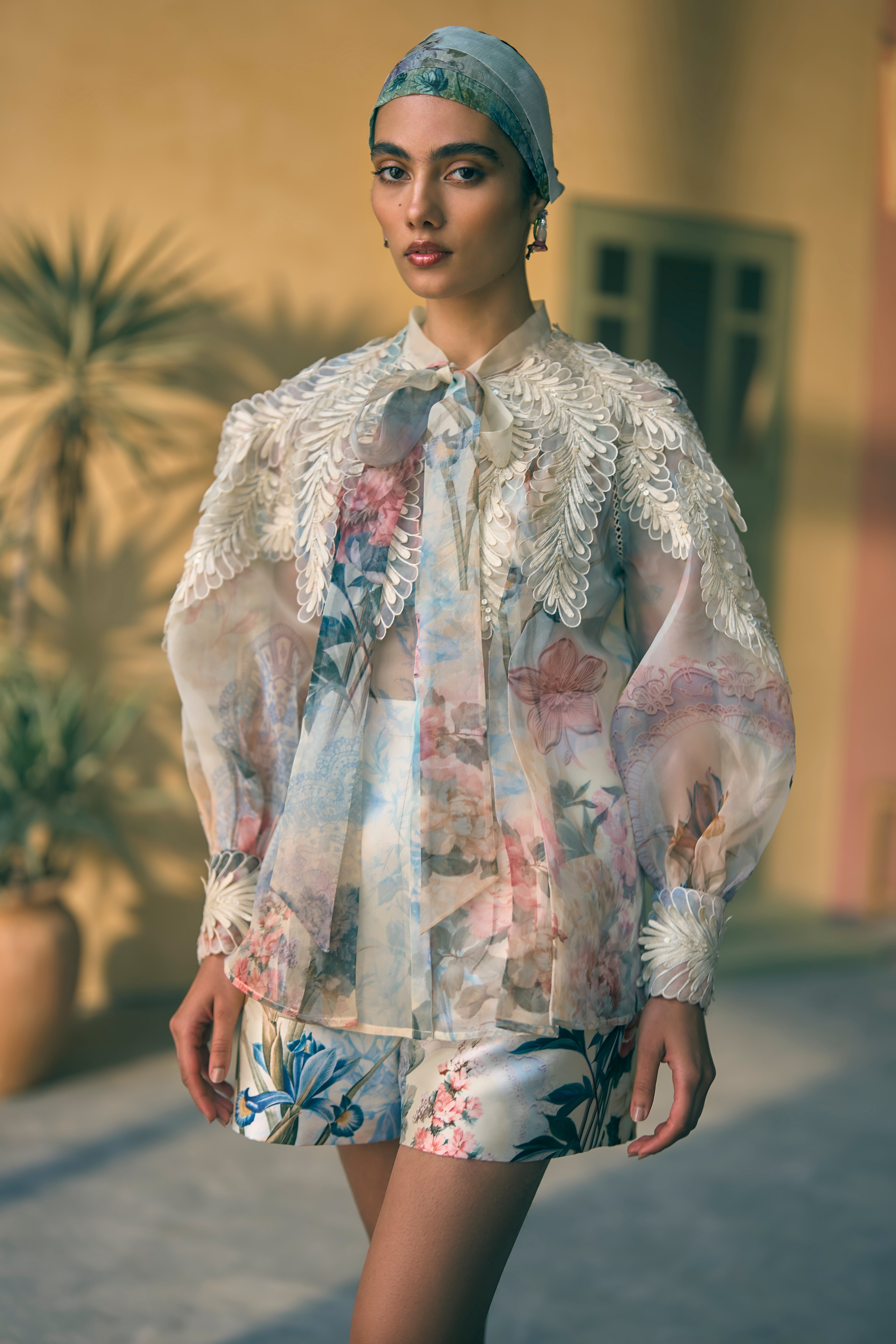 Porto Filigree Flora Top