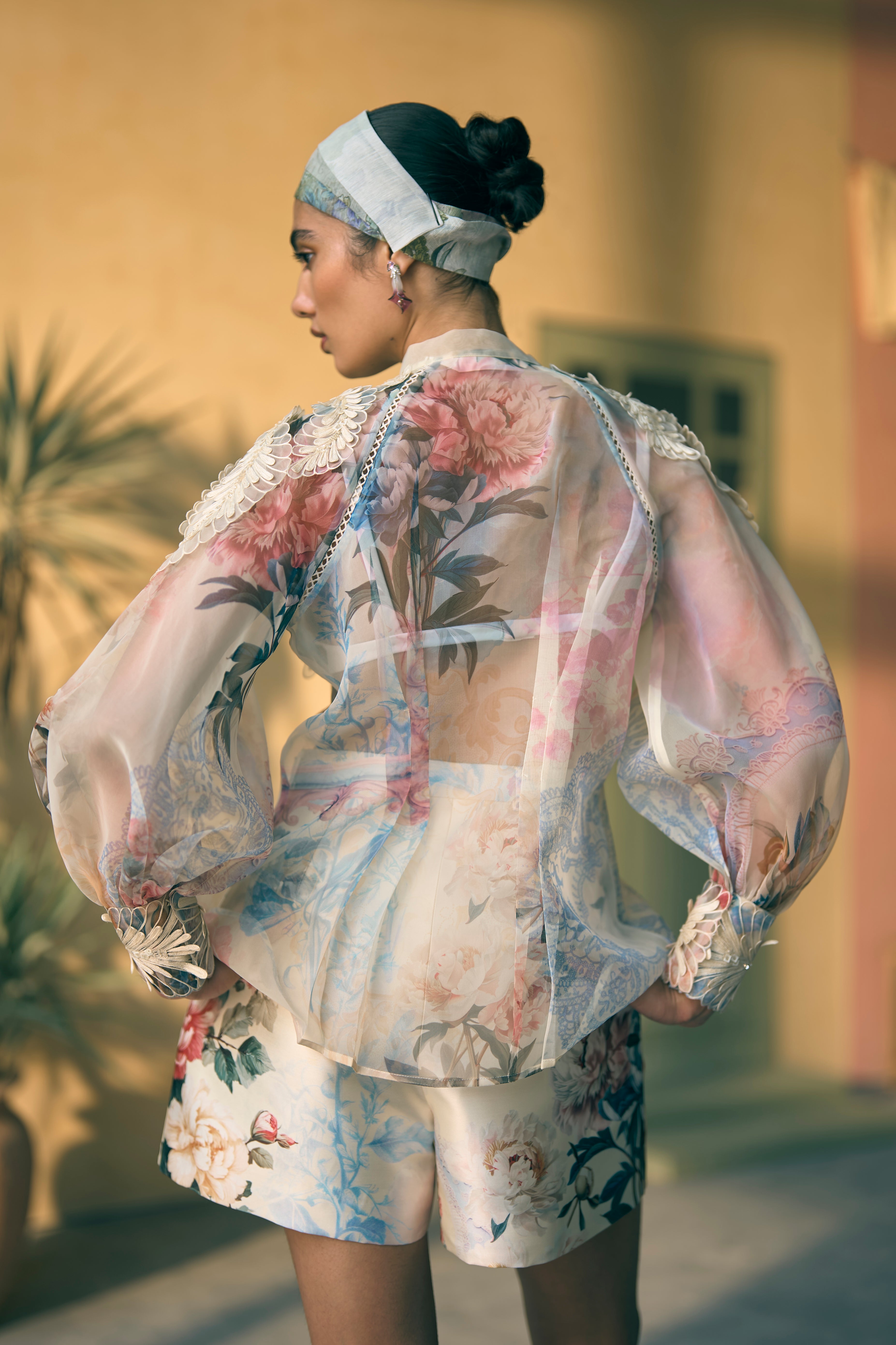 Porto Filigree Flora Top