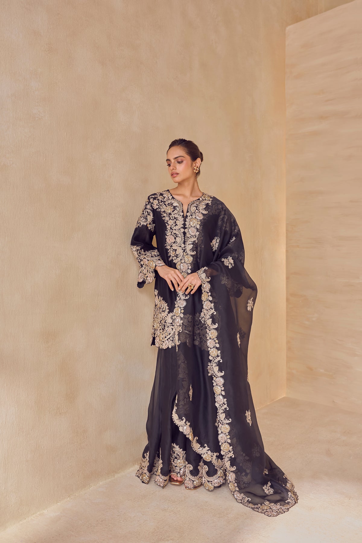 Onyx Trail Sharara Set