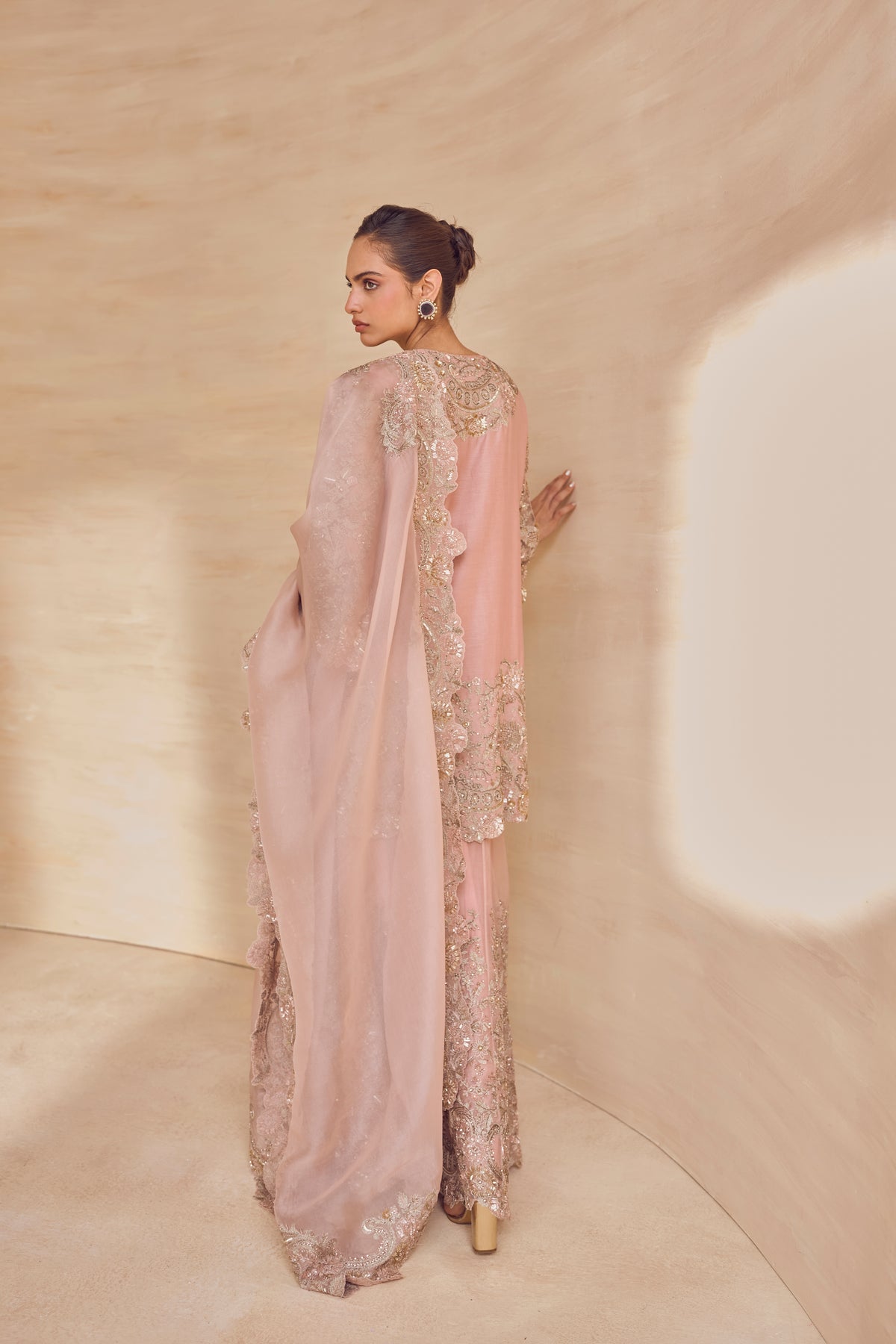 Blushwood Sequined Sharara Set