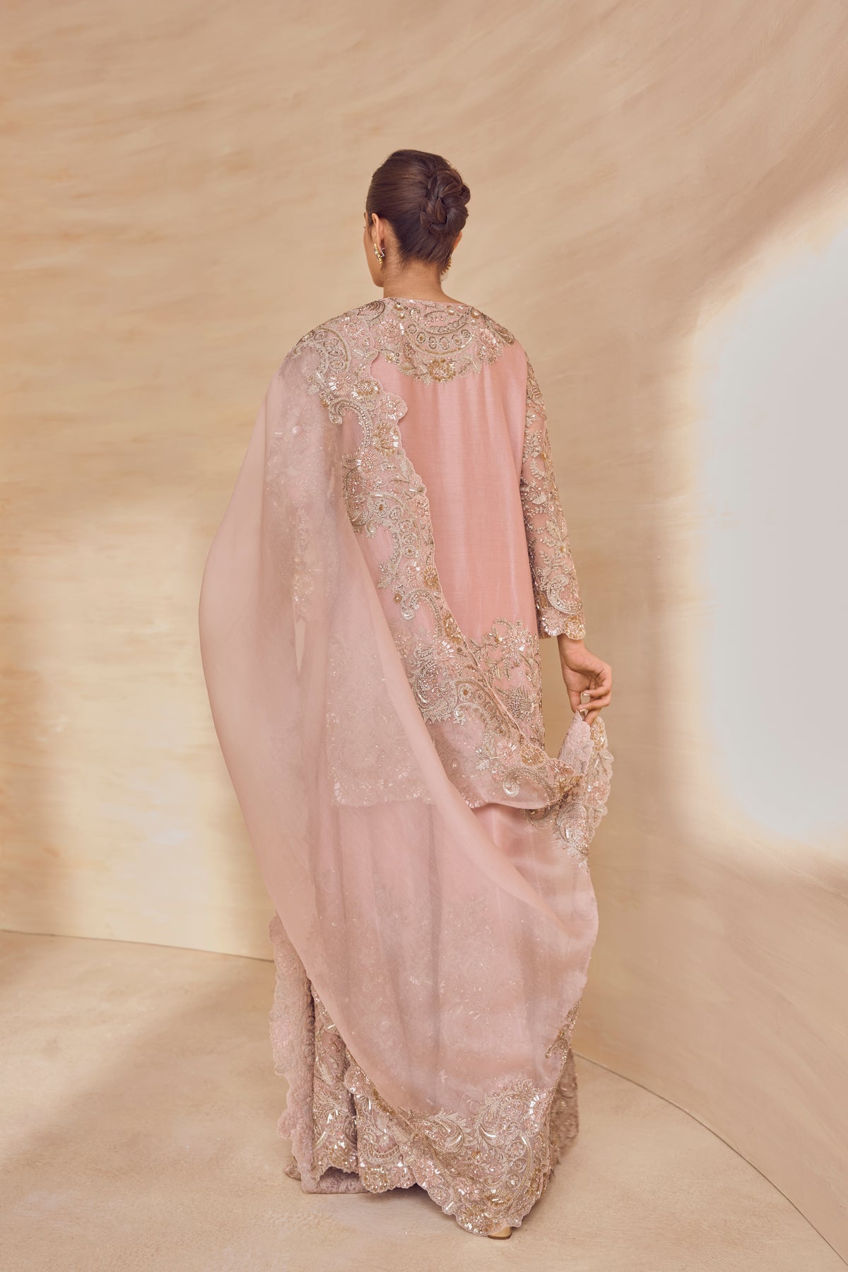 Blushwood Sequined Sharara Set