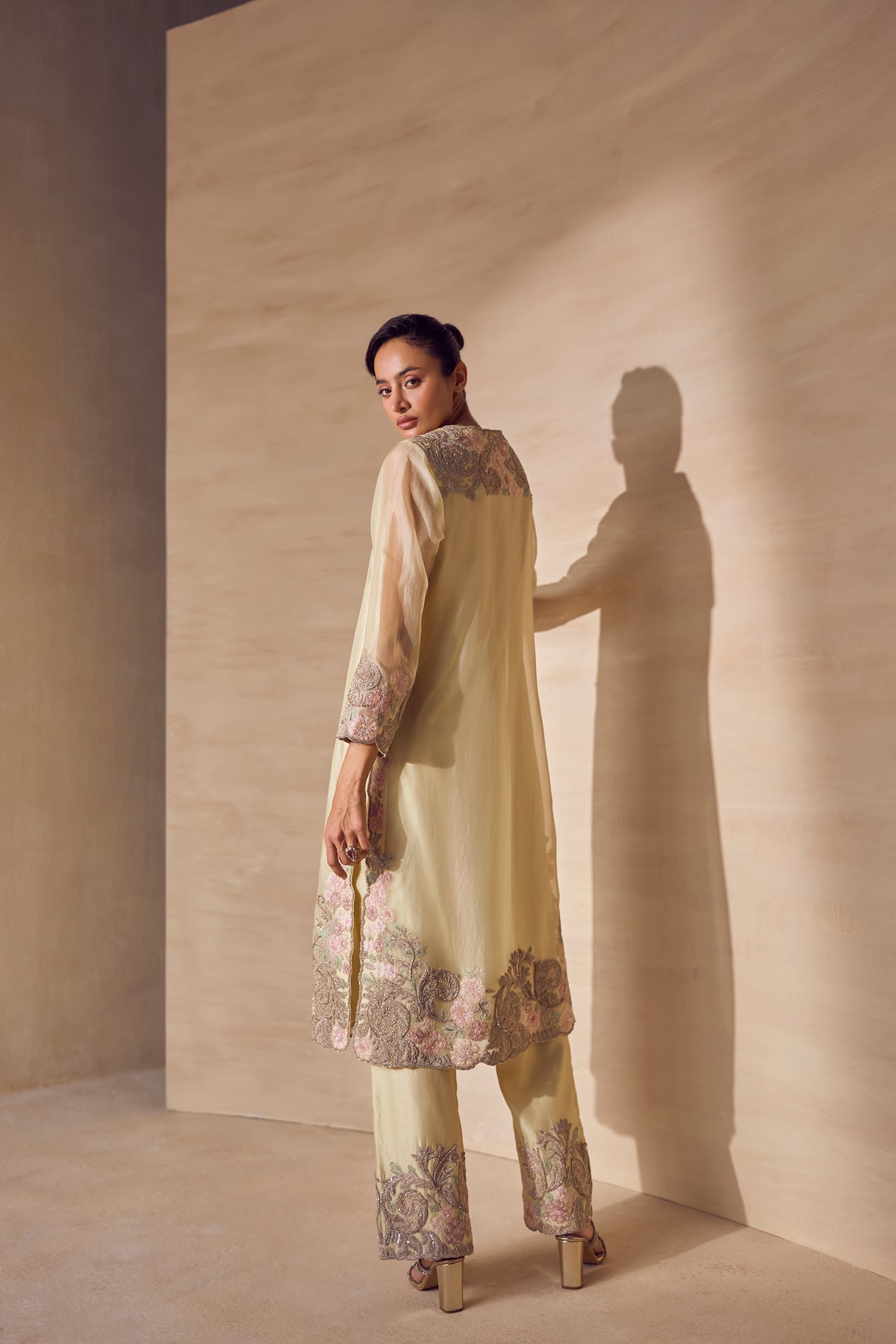 Citron Vine Kurta Set