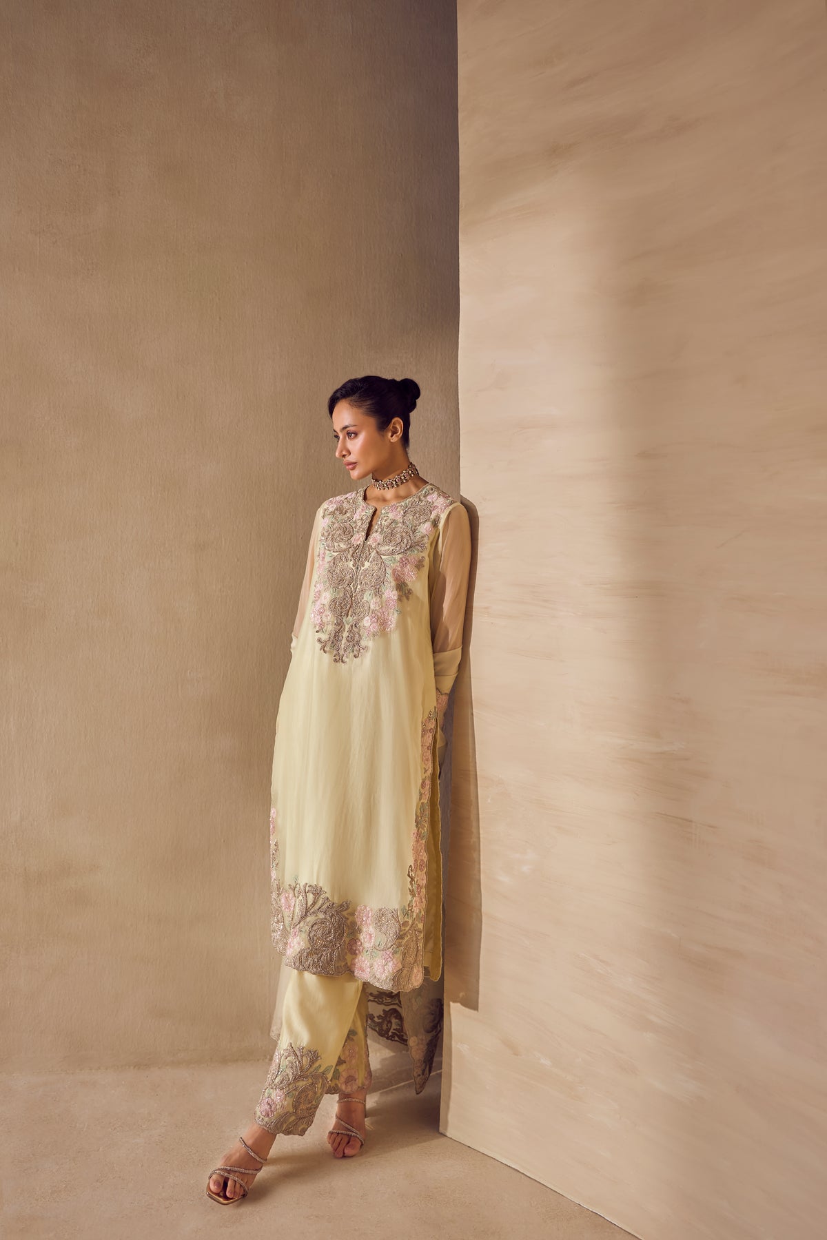 Citron Vine Kurta Set