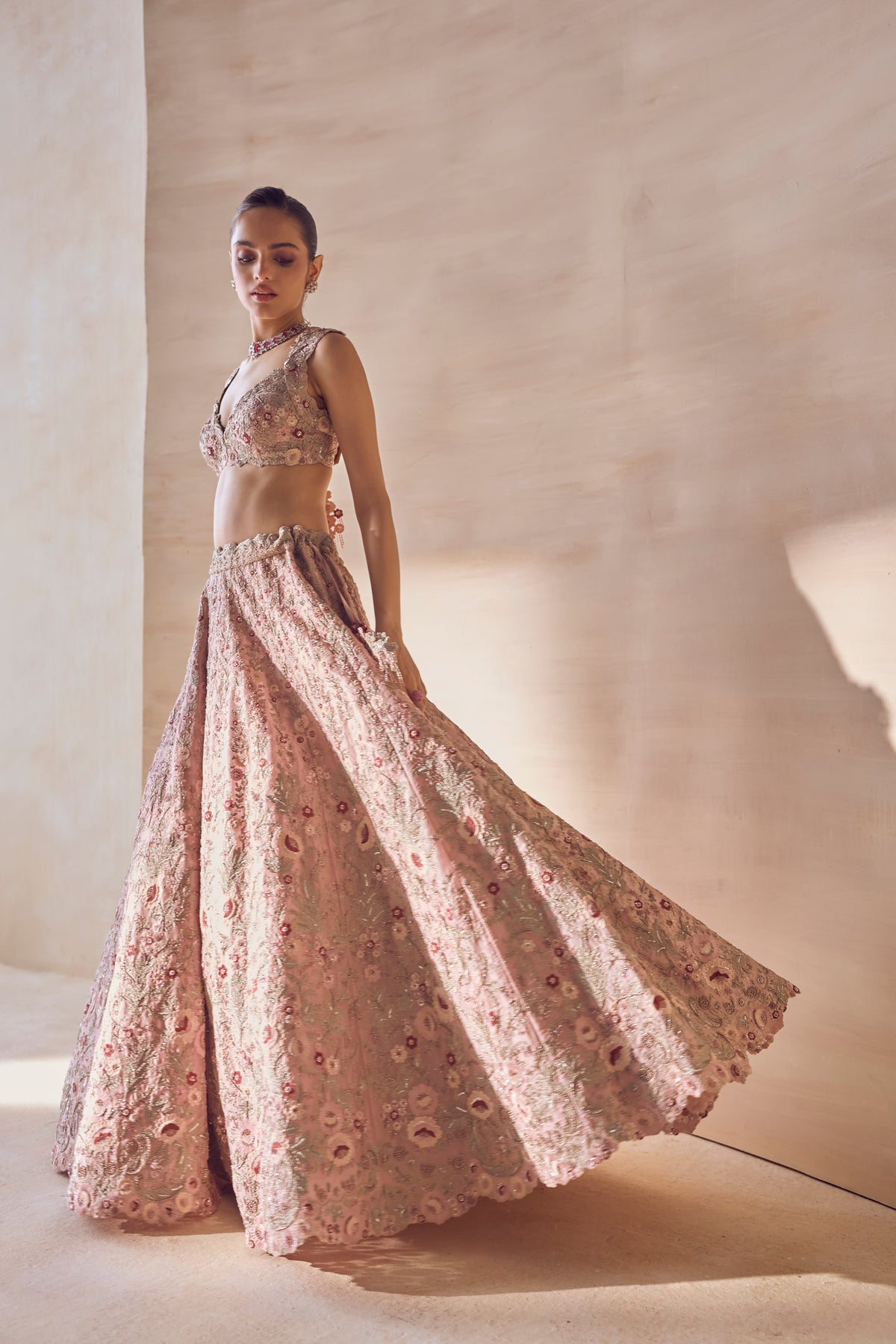 Marigold Hush Lehenga Set