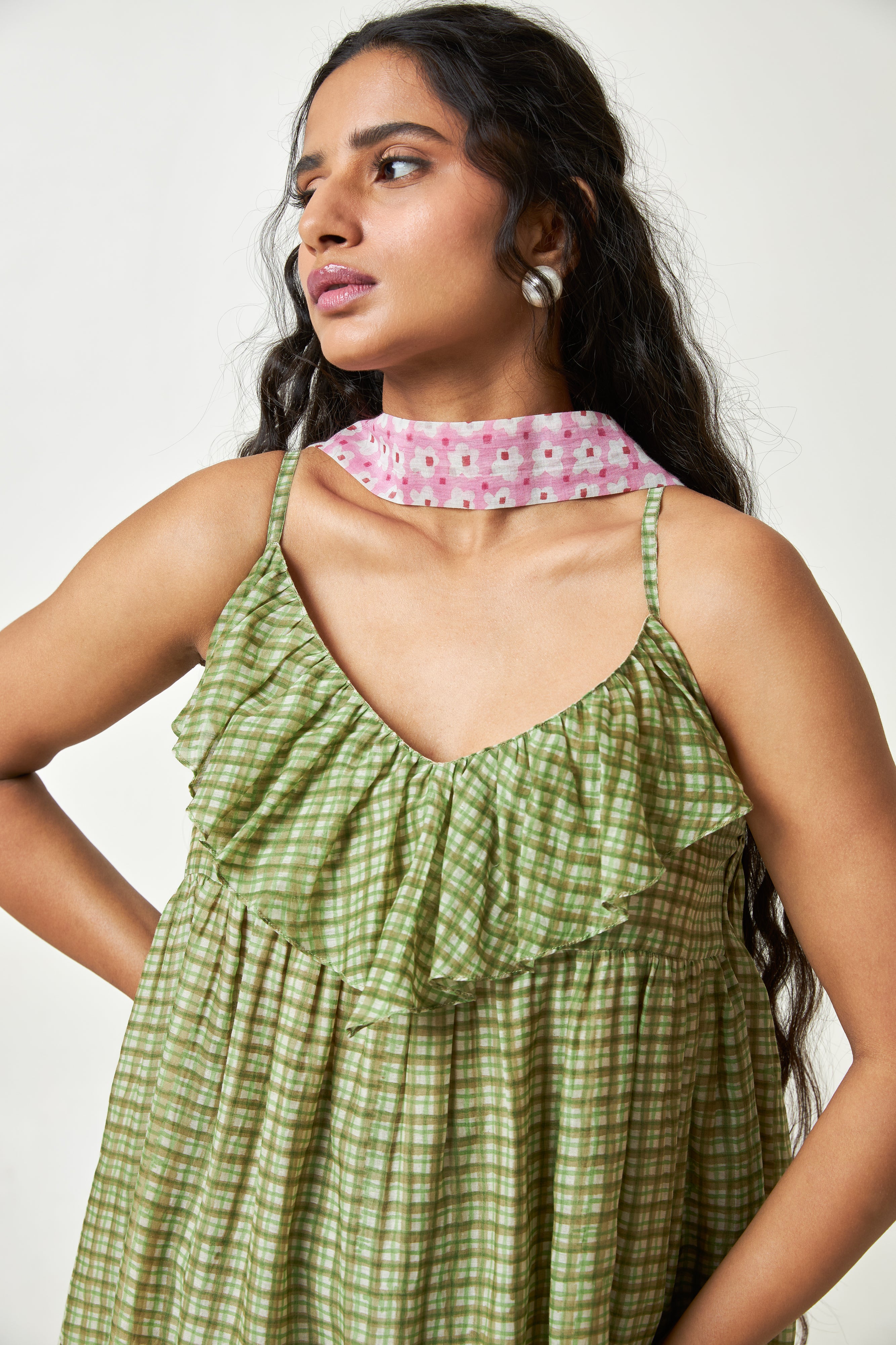 Meadow Glow Block Printed Dress
