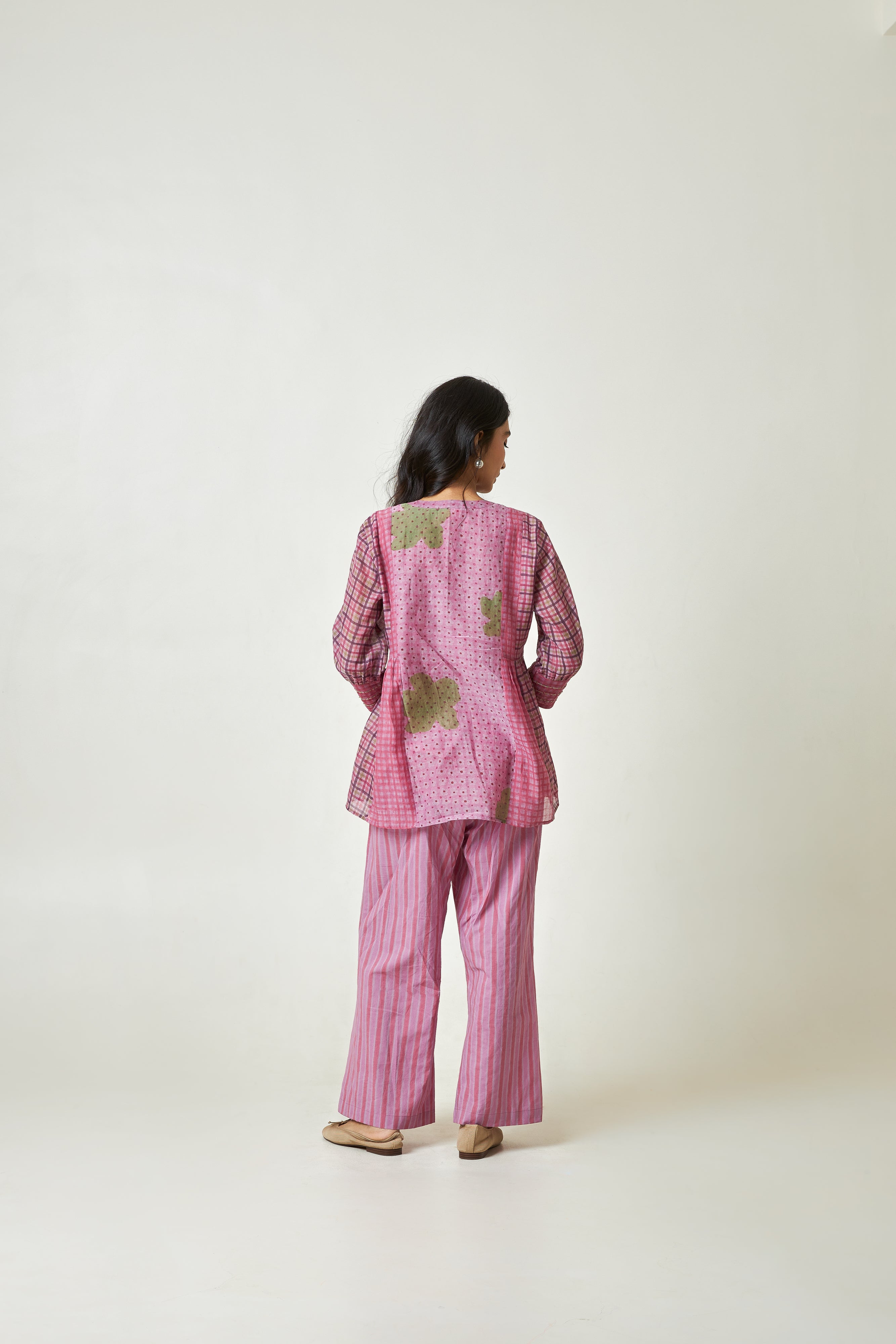 Holiday Mood Embroidered Co-ord Set