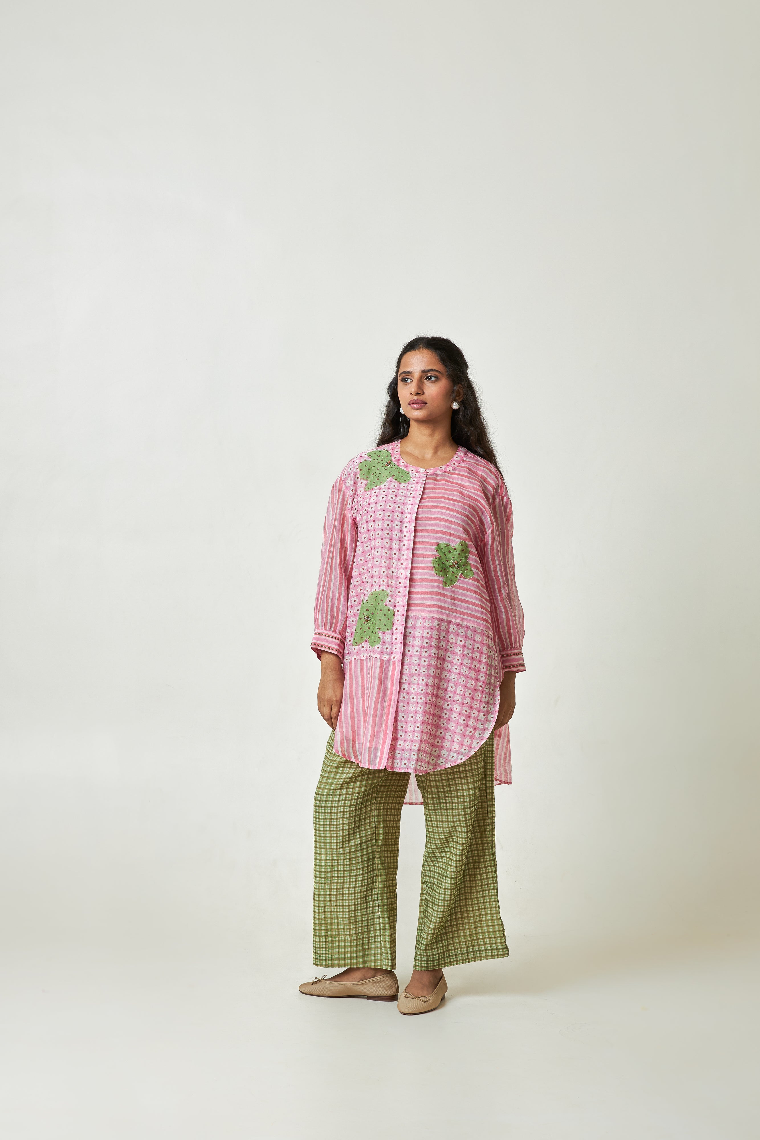 Camellia Block Printed Co-ord Set
