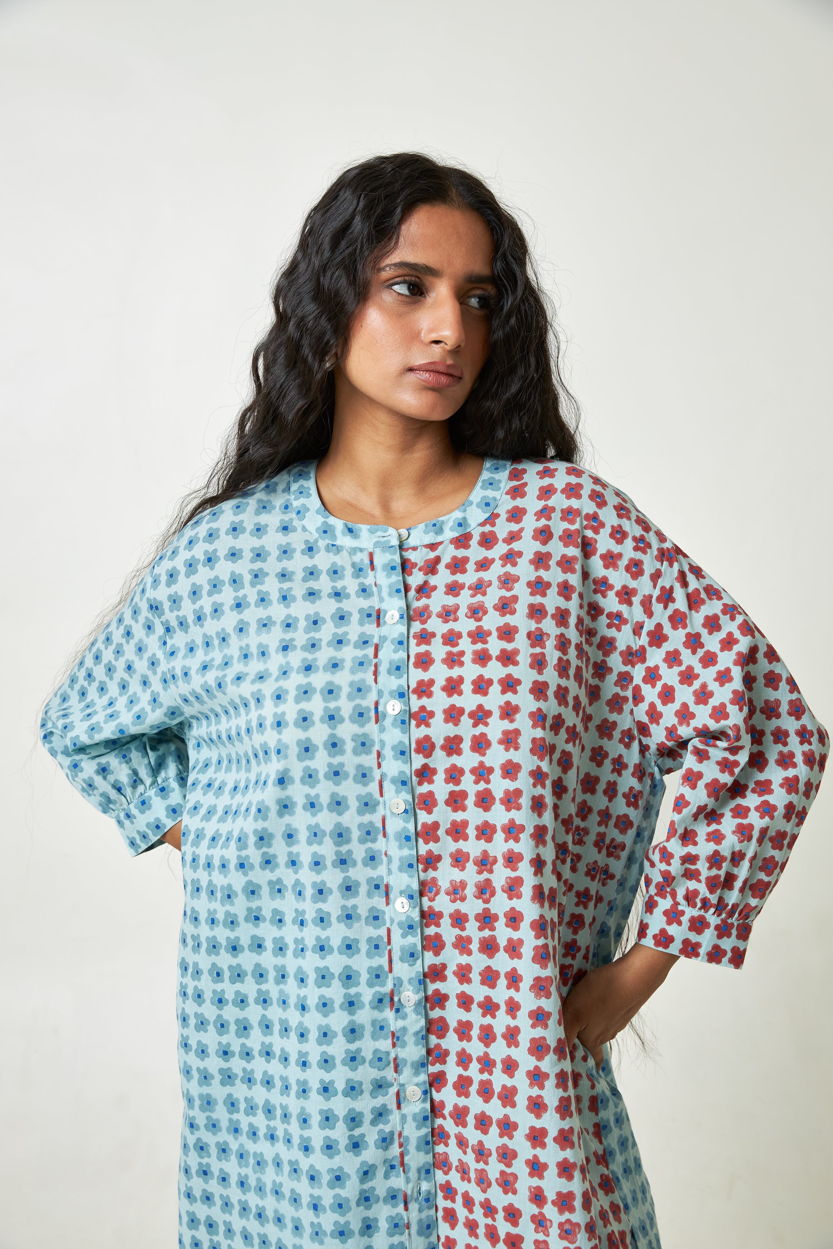 Tropique Block Printed Co-ord Set