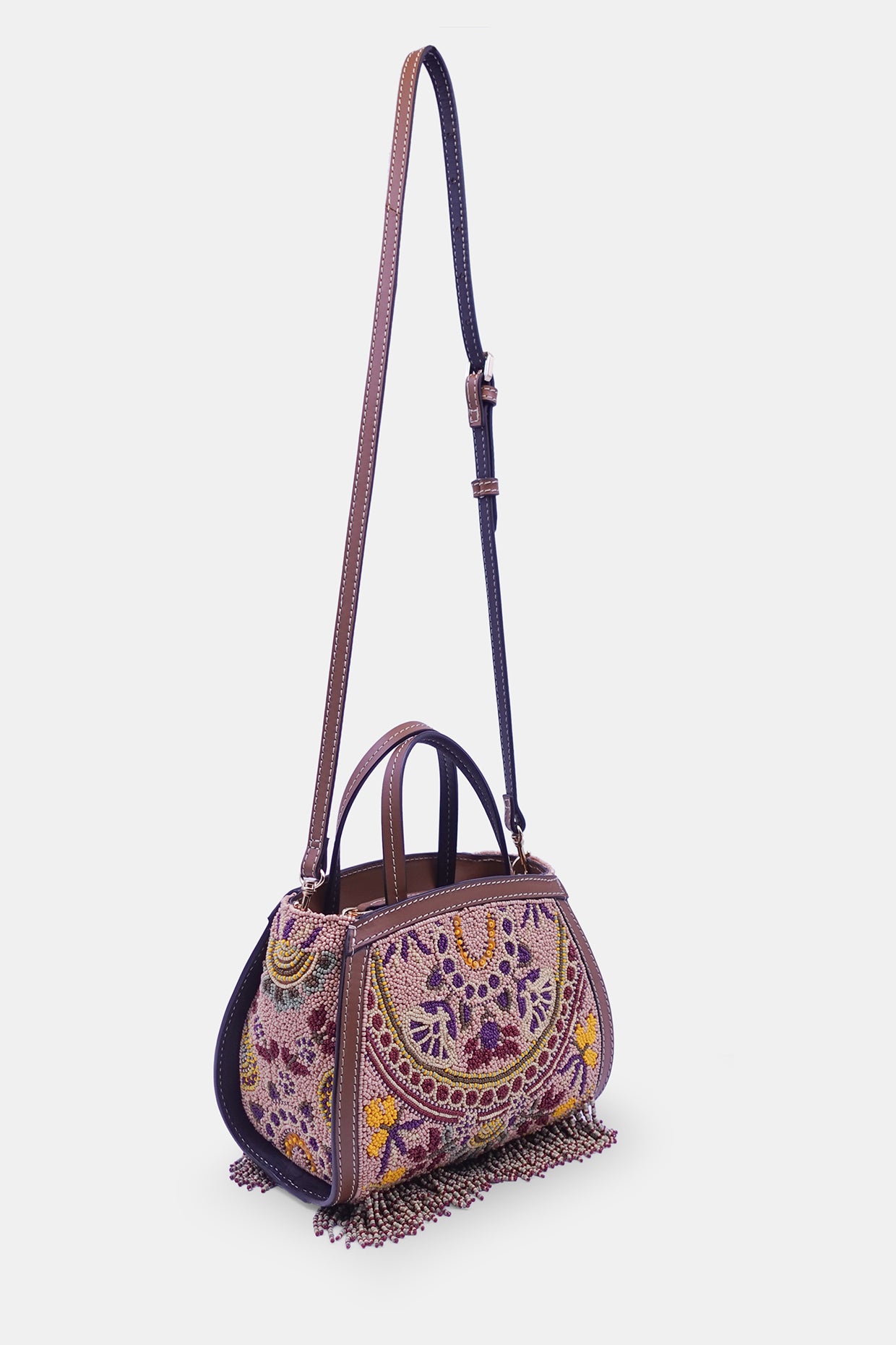 Peach-colored Clutch Bag