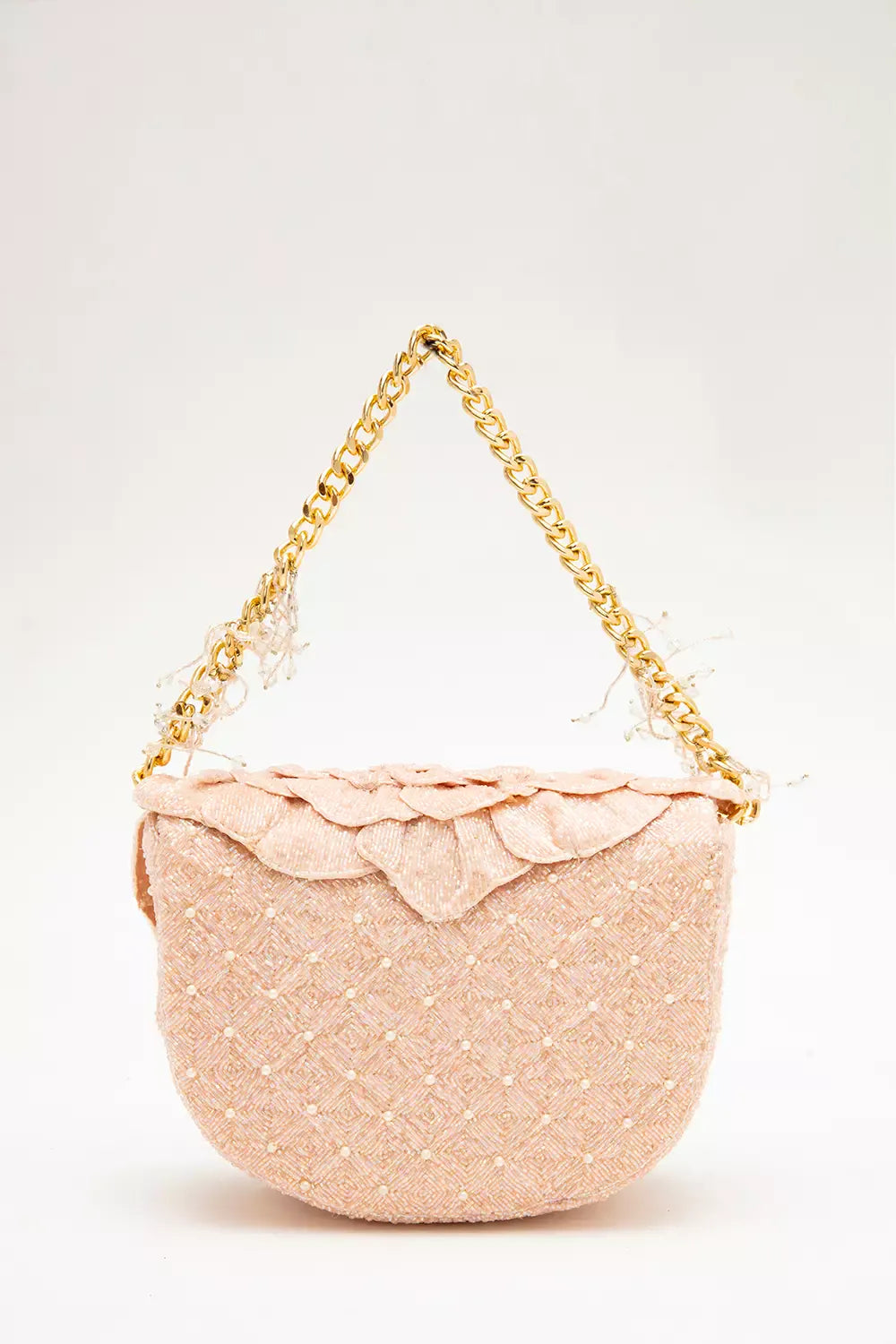 Coco Beaded Sling - Blush