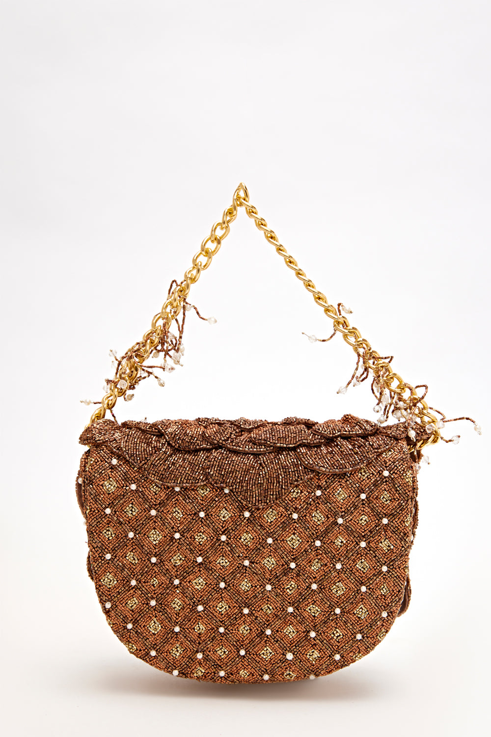 Coco Beaded Sling - Copper