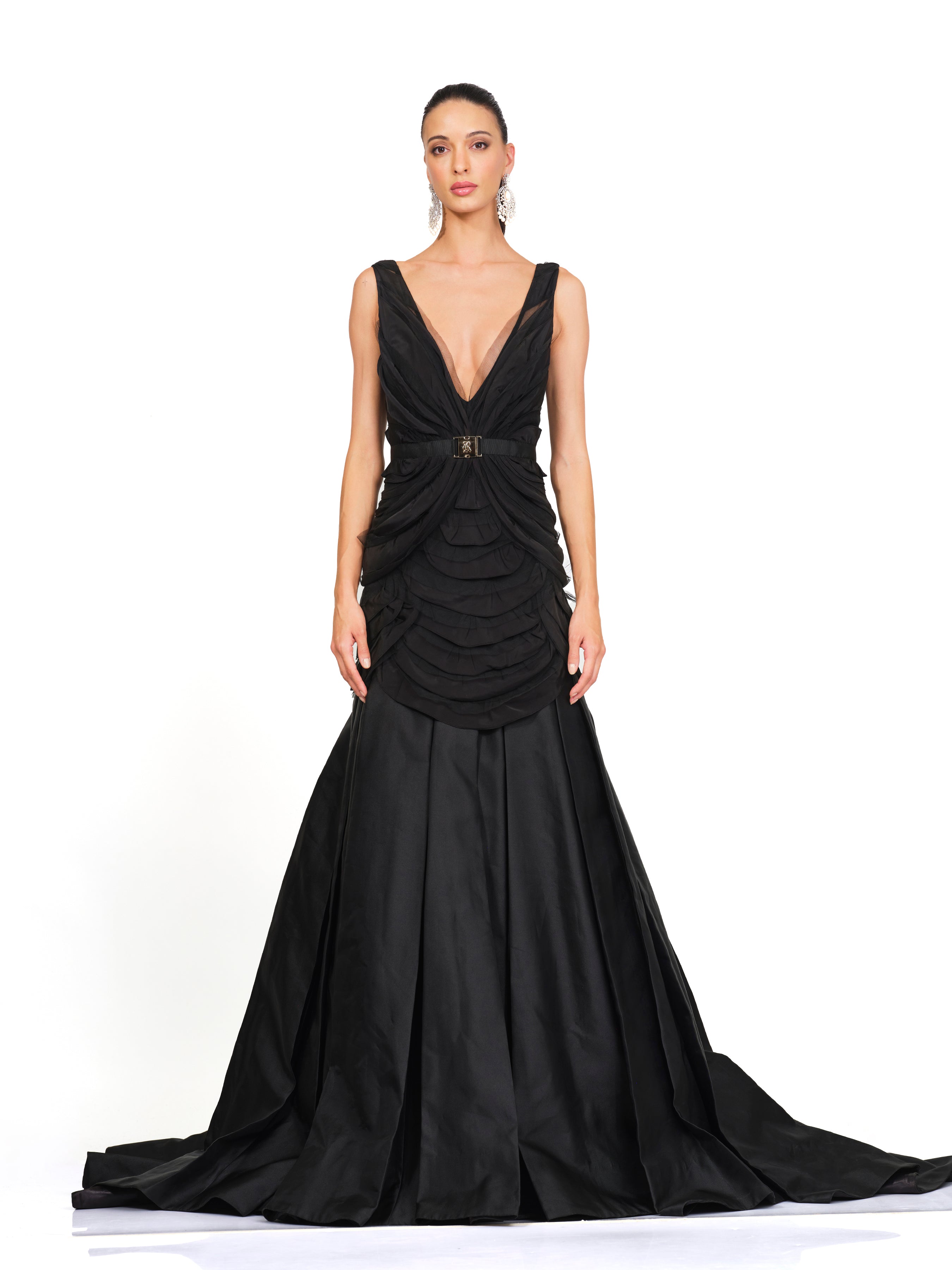Morgan Gown - Mulberry | Lady Black Tie