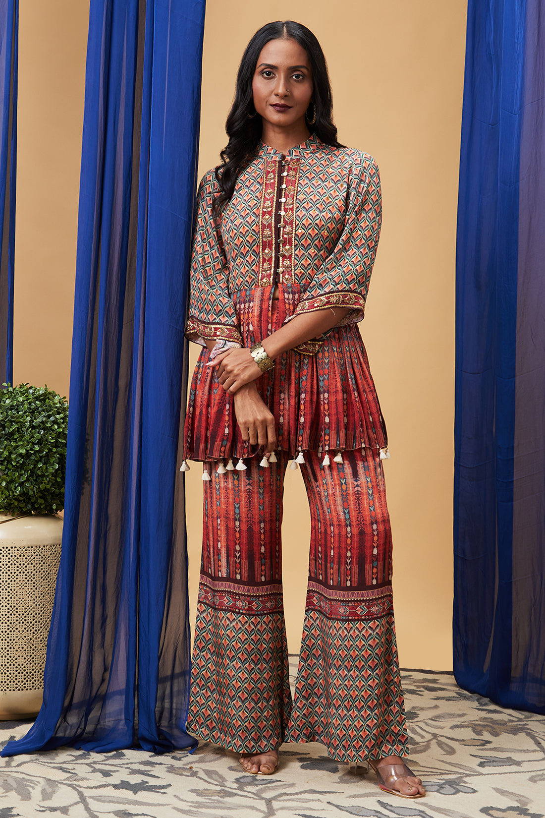 Adah Embroidered Kurta Set