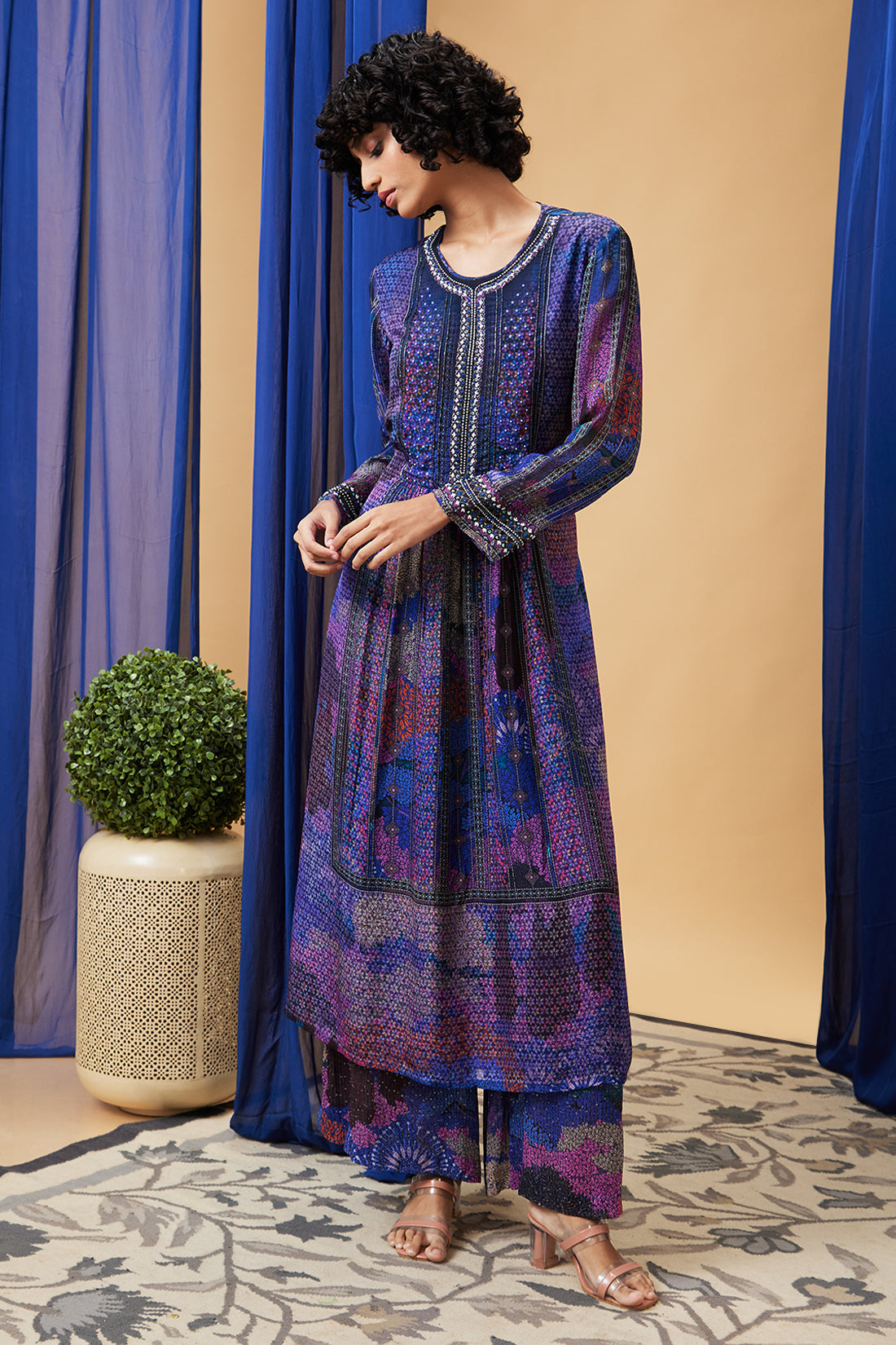 Benazir Embroidered Kurta Set