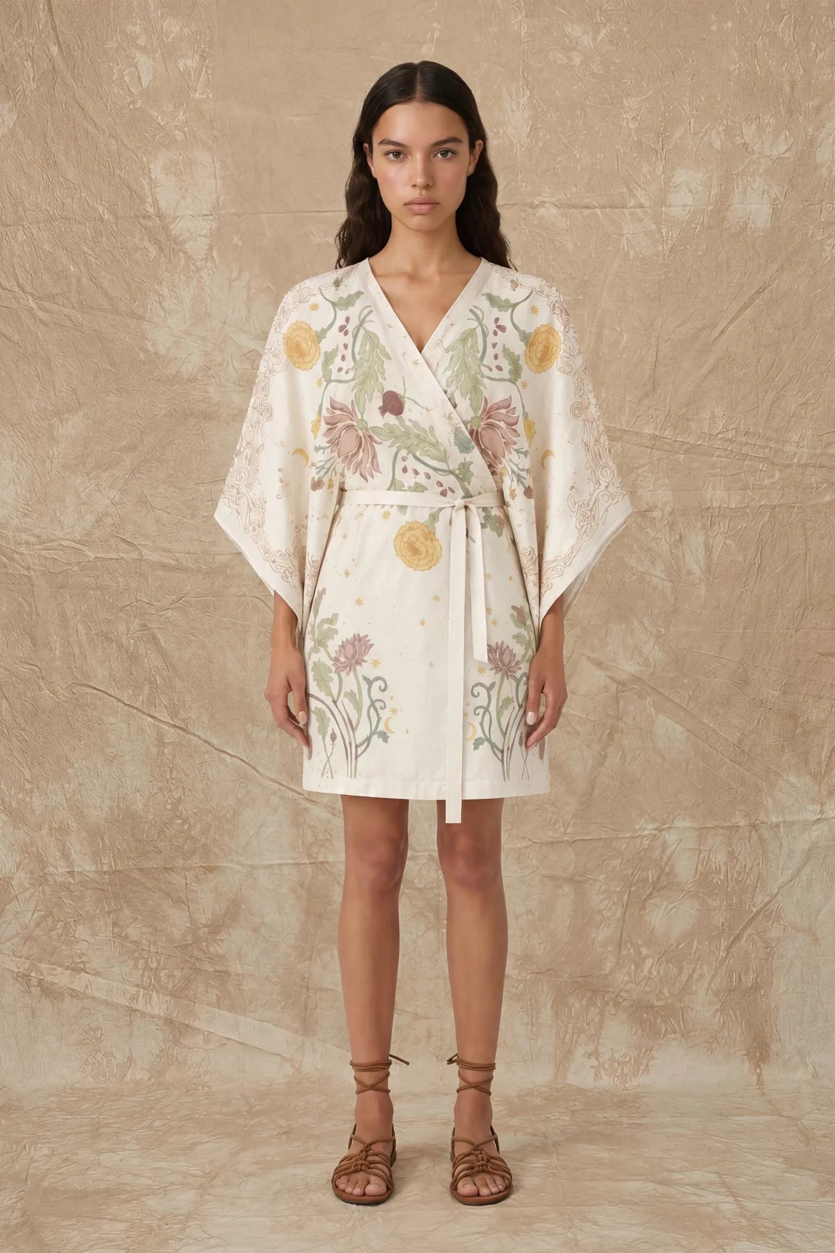 Bloom Wrap Kaftan