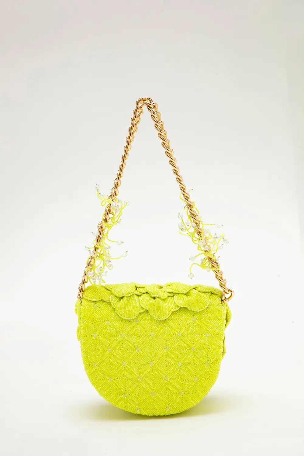 Coco Beaded Mini - Electric Lime