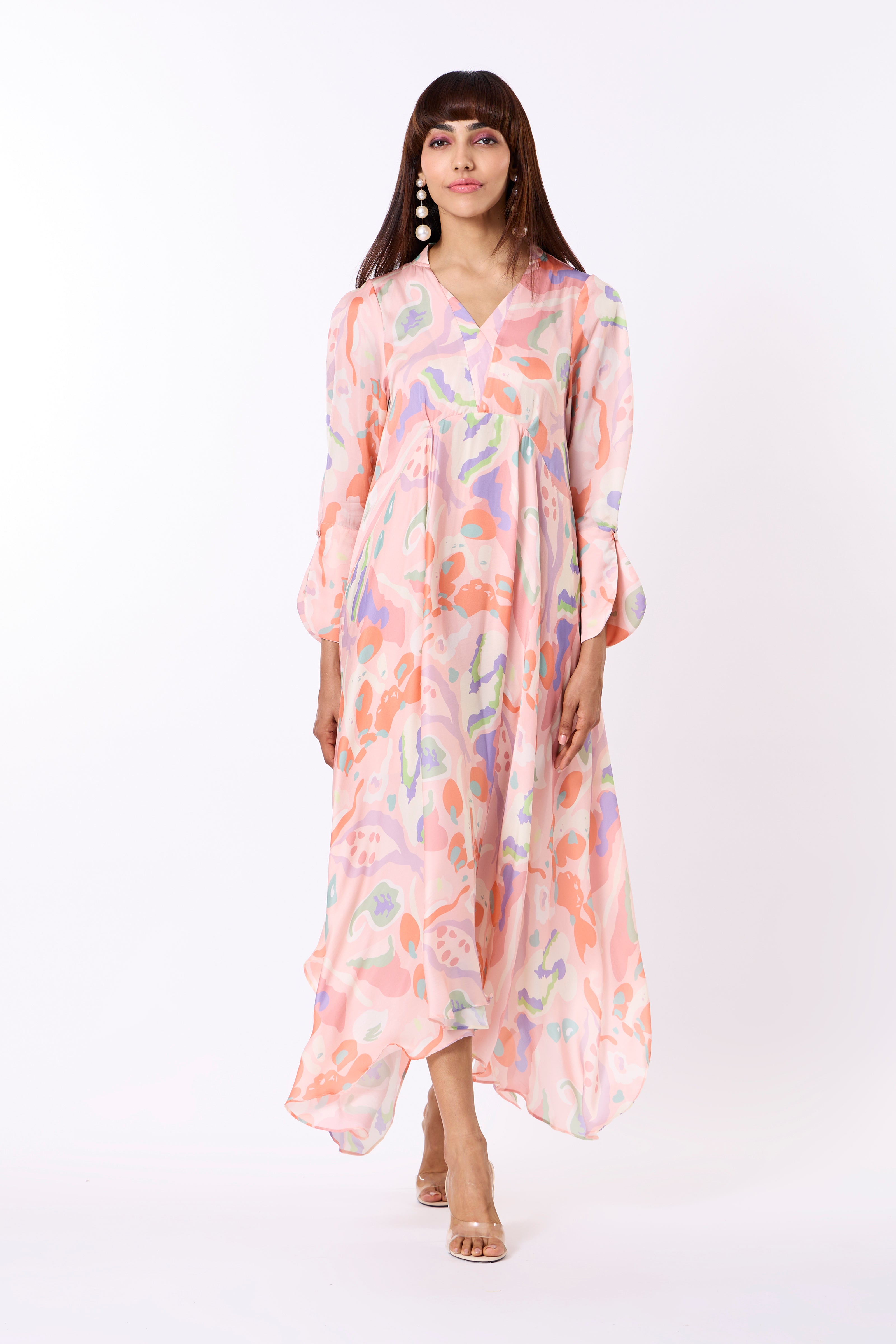 Soliel Dress - Pastel Paisley