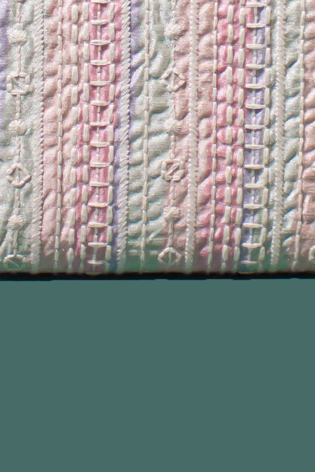 Sorbet Embroidered Wallet