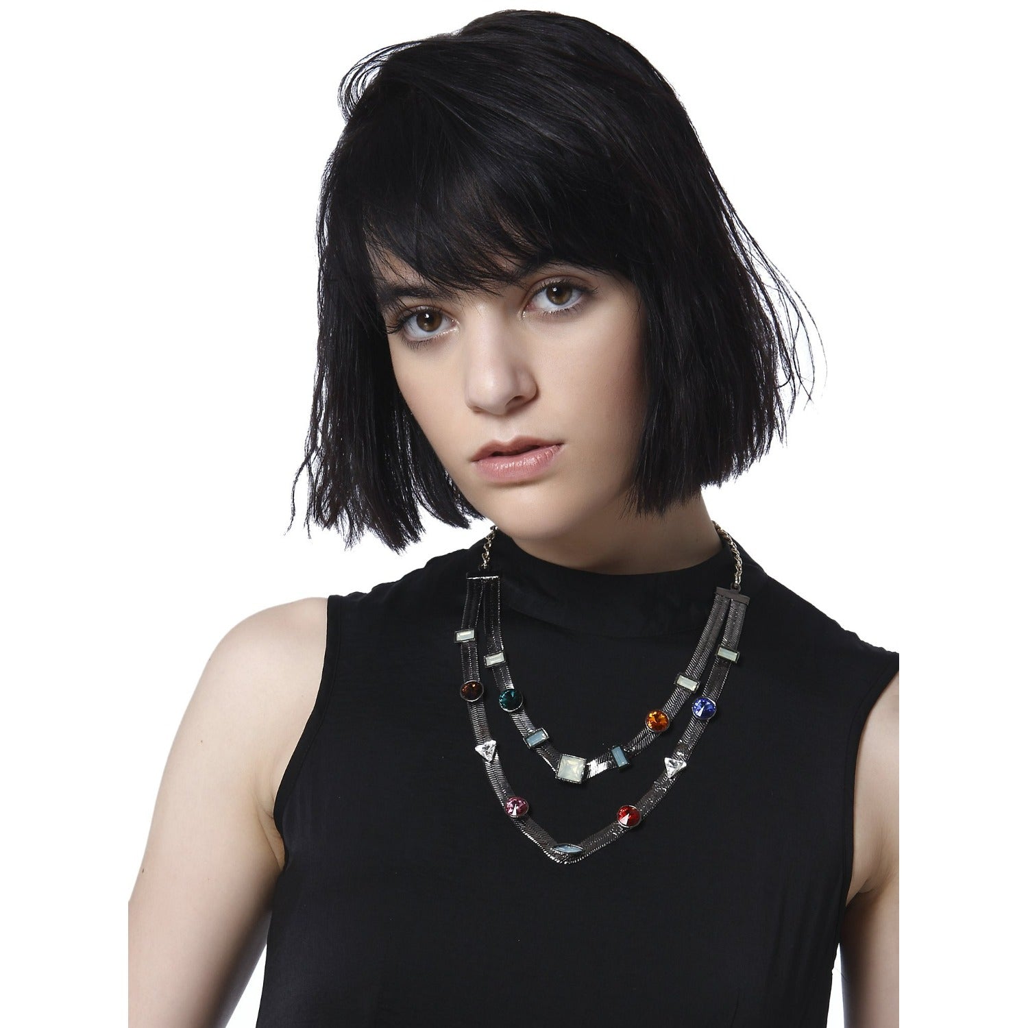 Valliyan Two Layer Candy Necklace