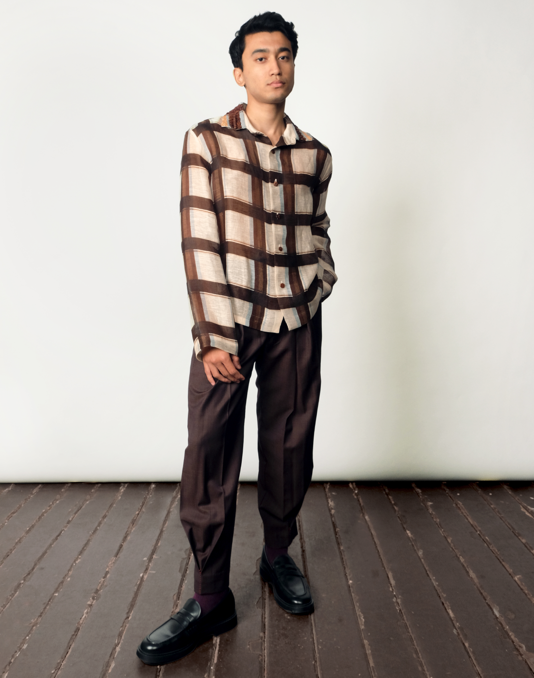 Wood Checker Shirt