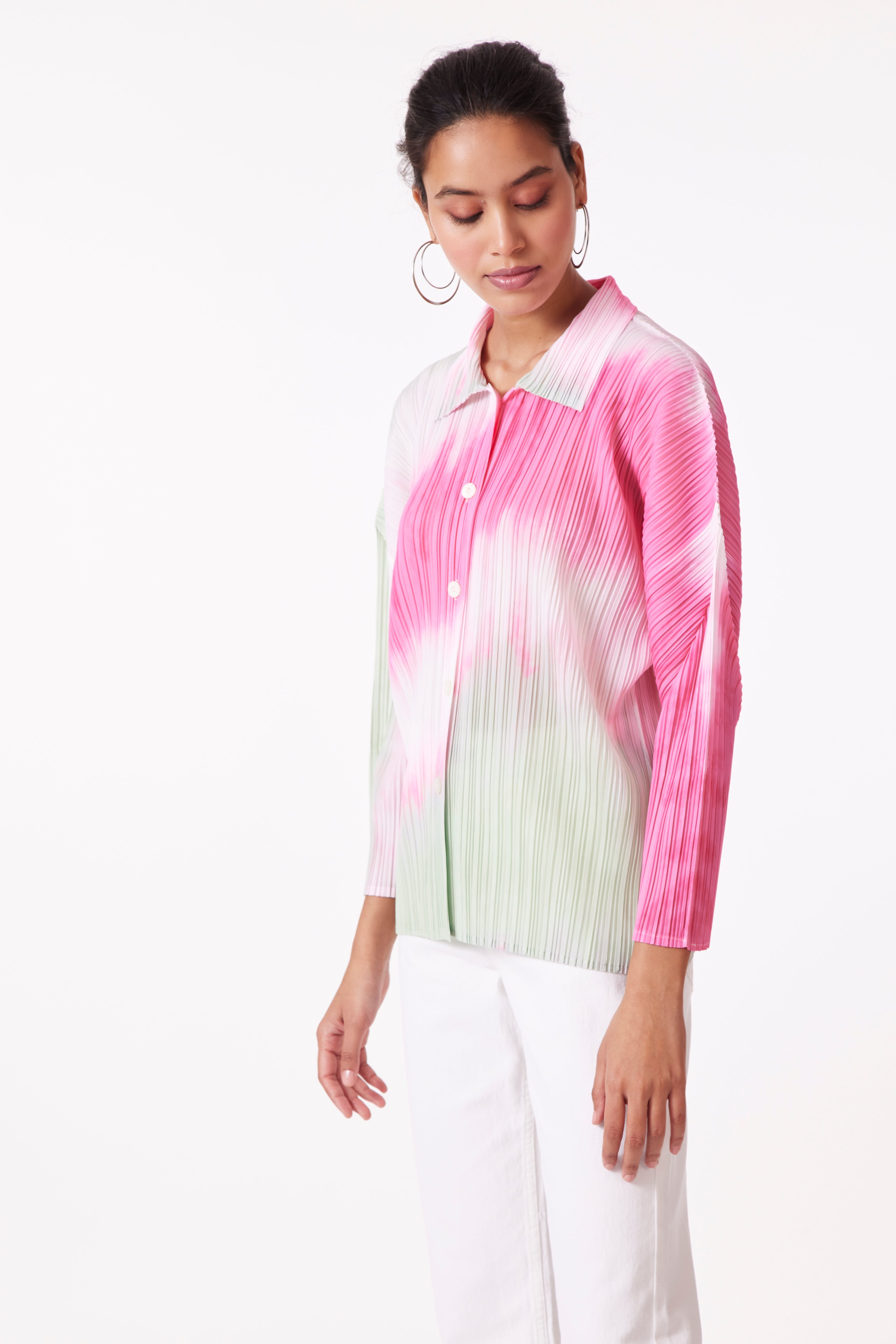 Tristan Full Sleeve Shirt - Pink