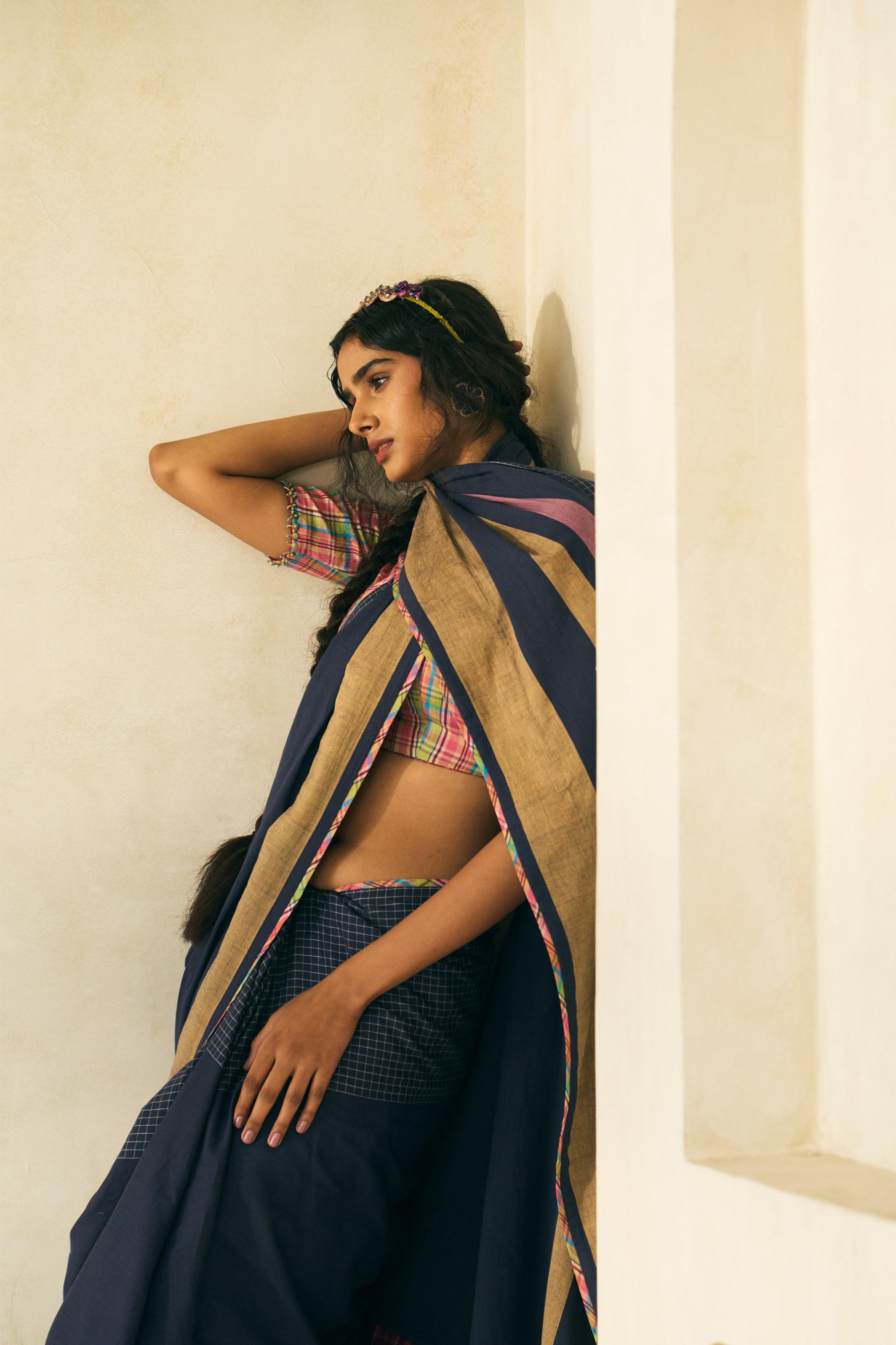 Lila Saree