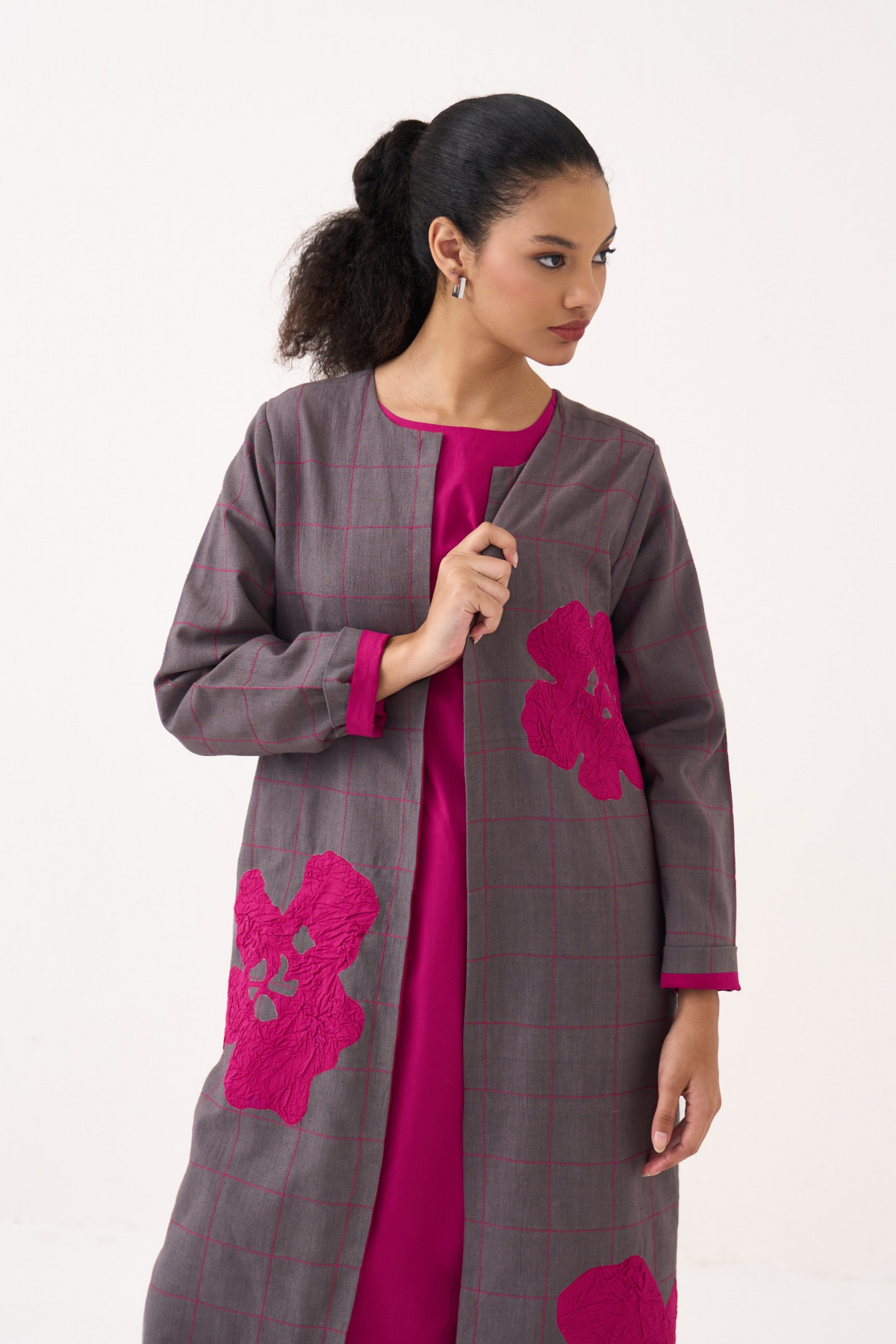All Over Embroidery Overlay Co-ord (set Of 3)