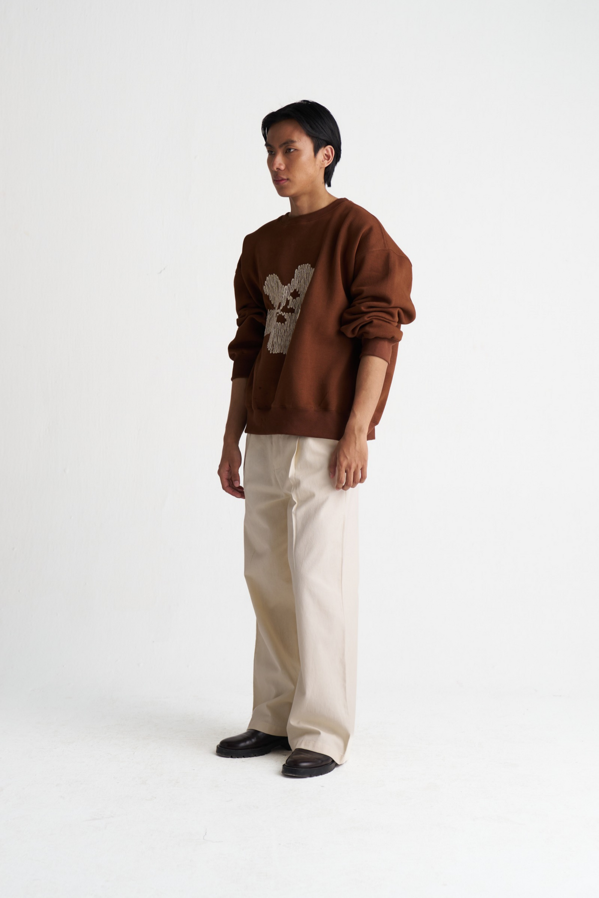 Floral Emb. Jumper Co-ord (set Of 2)