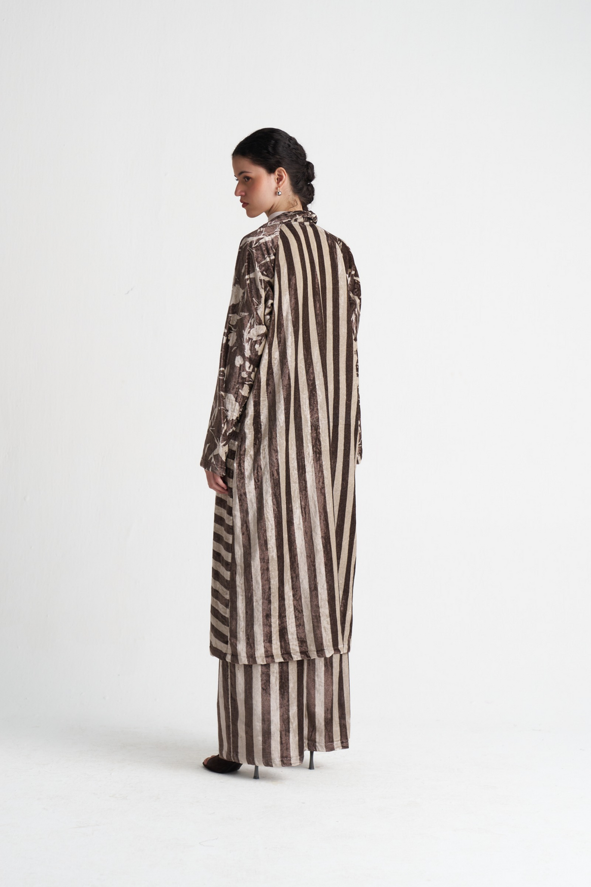 Contrast Stripe Tunic Co-ord (set Of 2)