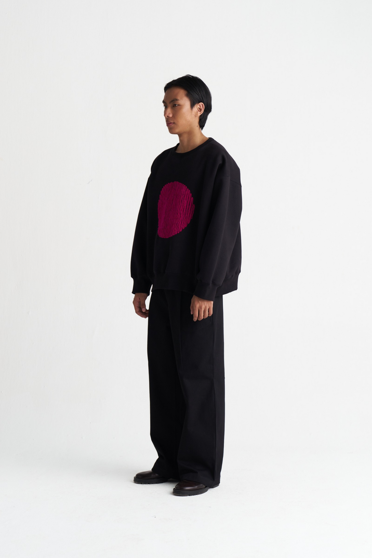 Circle Emb. Jumper Co-ord (set Of 2)