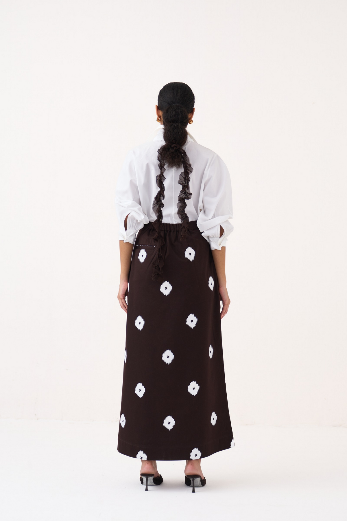 Hand Block Print Skirt Co-ord (set Of 2)