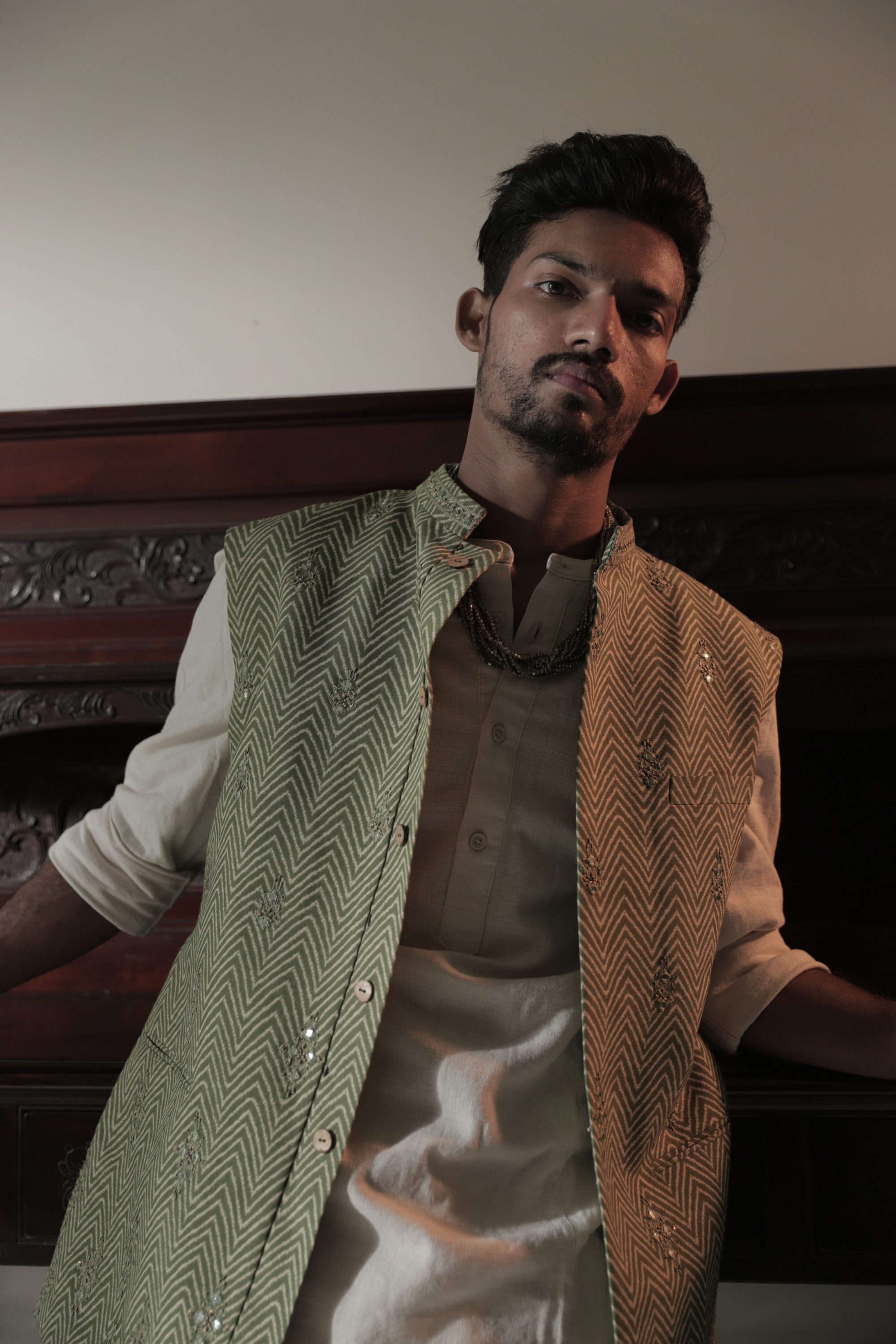 Mehreen Embroidered Nehru Jacket