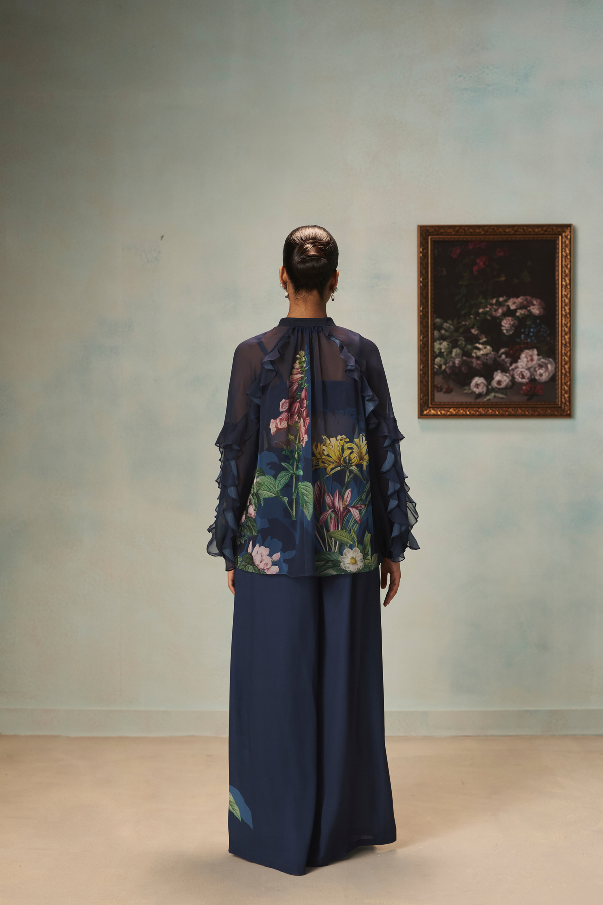 Veinna Indigo Haze Top And Pants