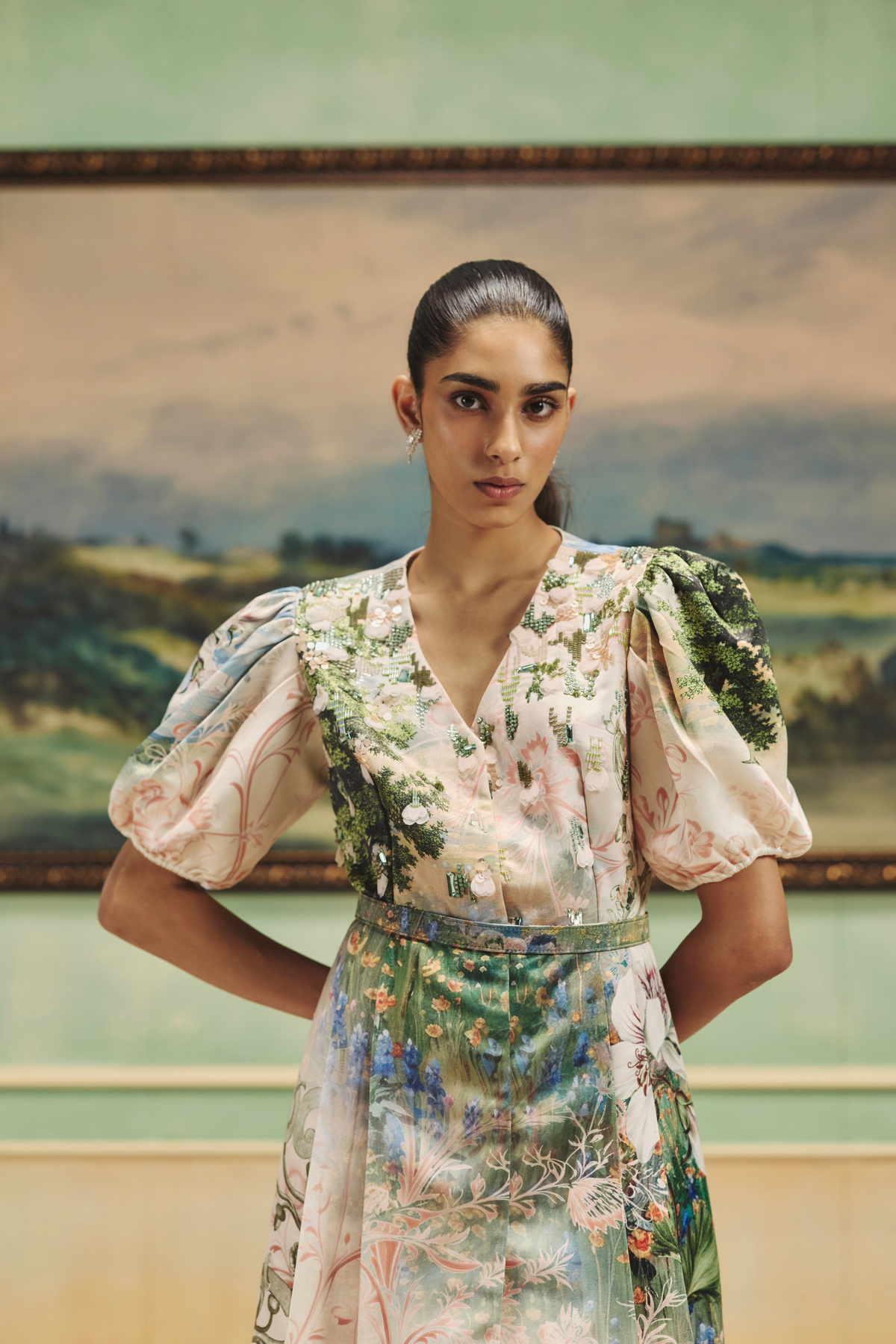Veinna Amberlace Dress
