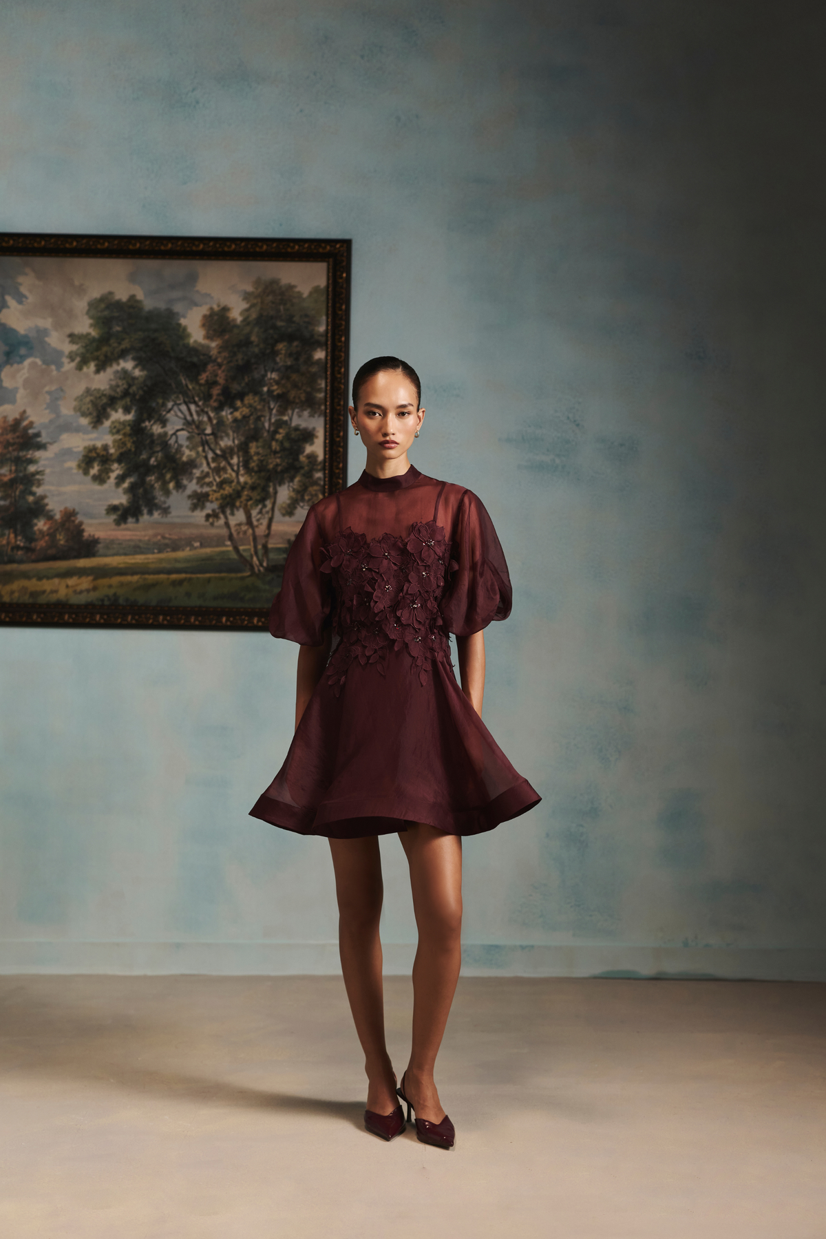 Veinna Garnet Dress
