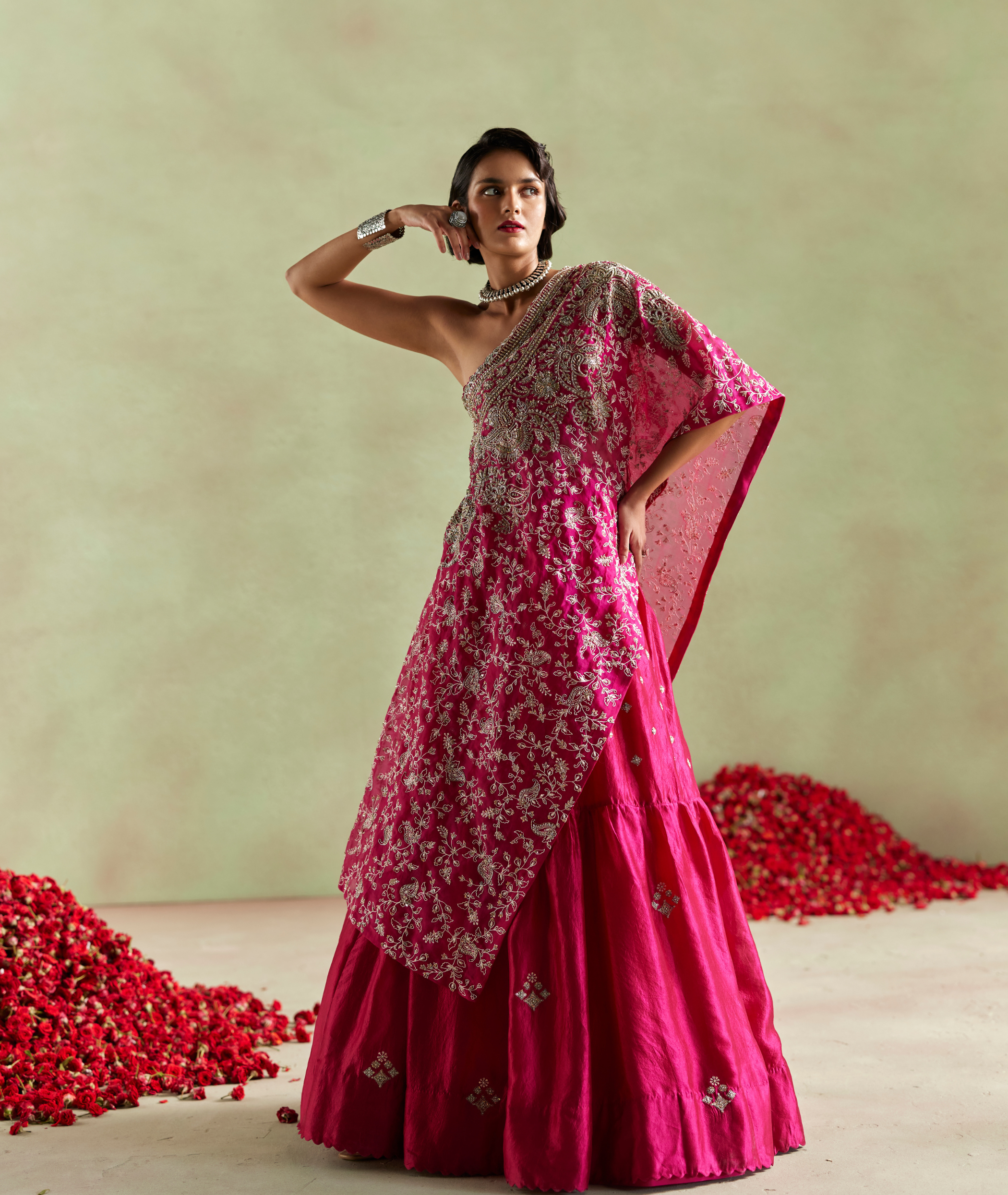 Preetha Kaftan Lehenga