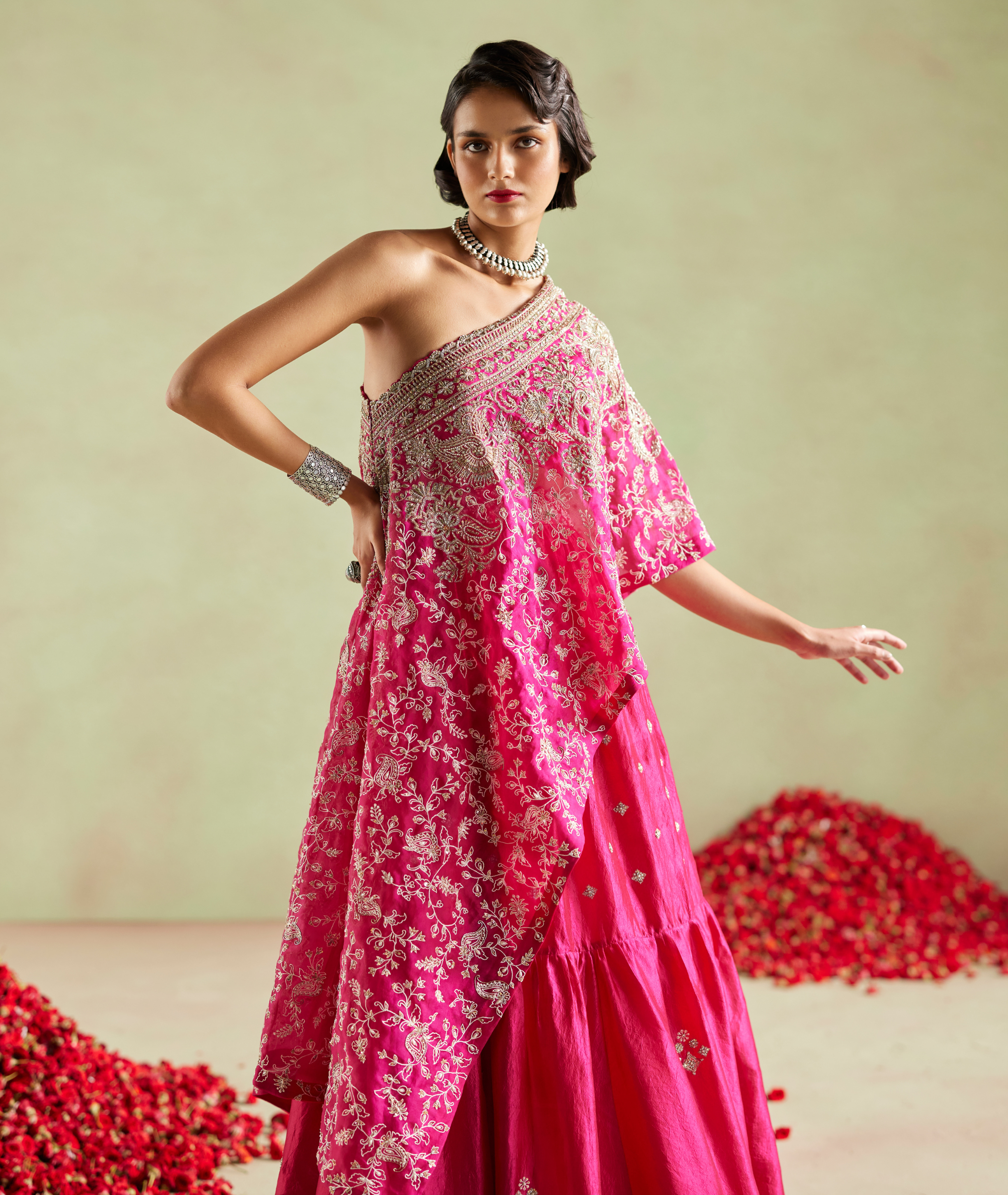 Preetha Kaftan Lehenga