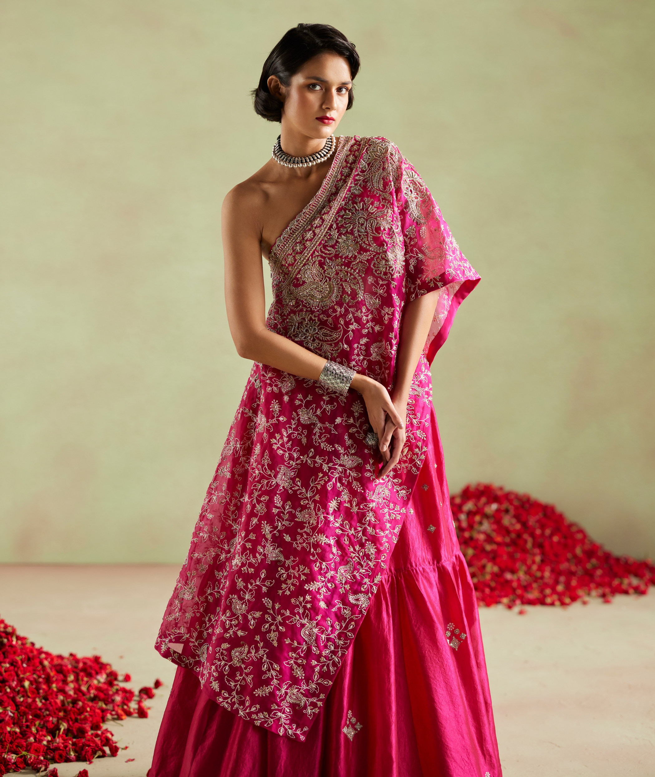 Preetha Kaftan Lehenga